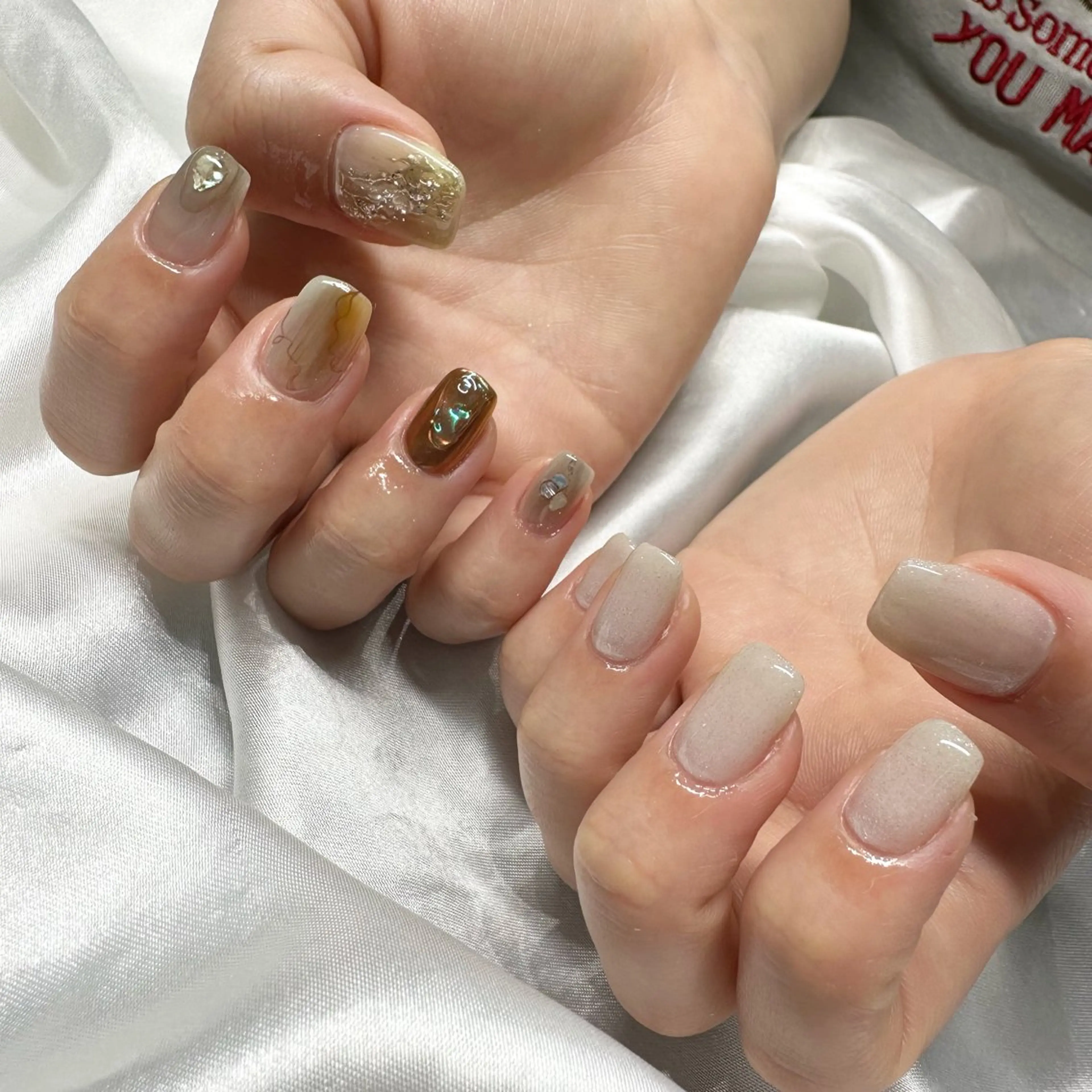 ネイル ハンドネイル 水戸 彩夏のネイルデザイン