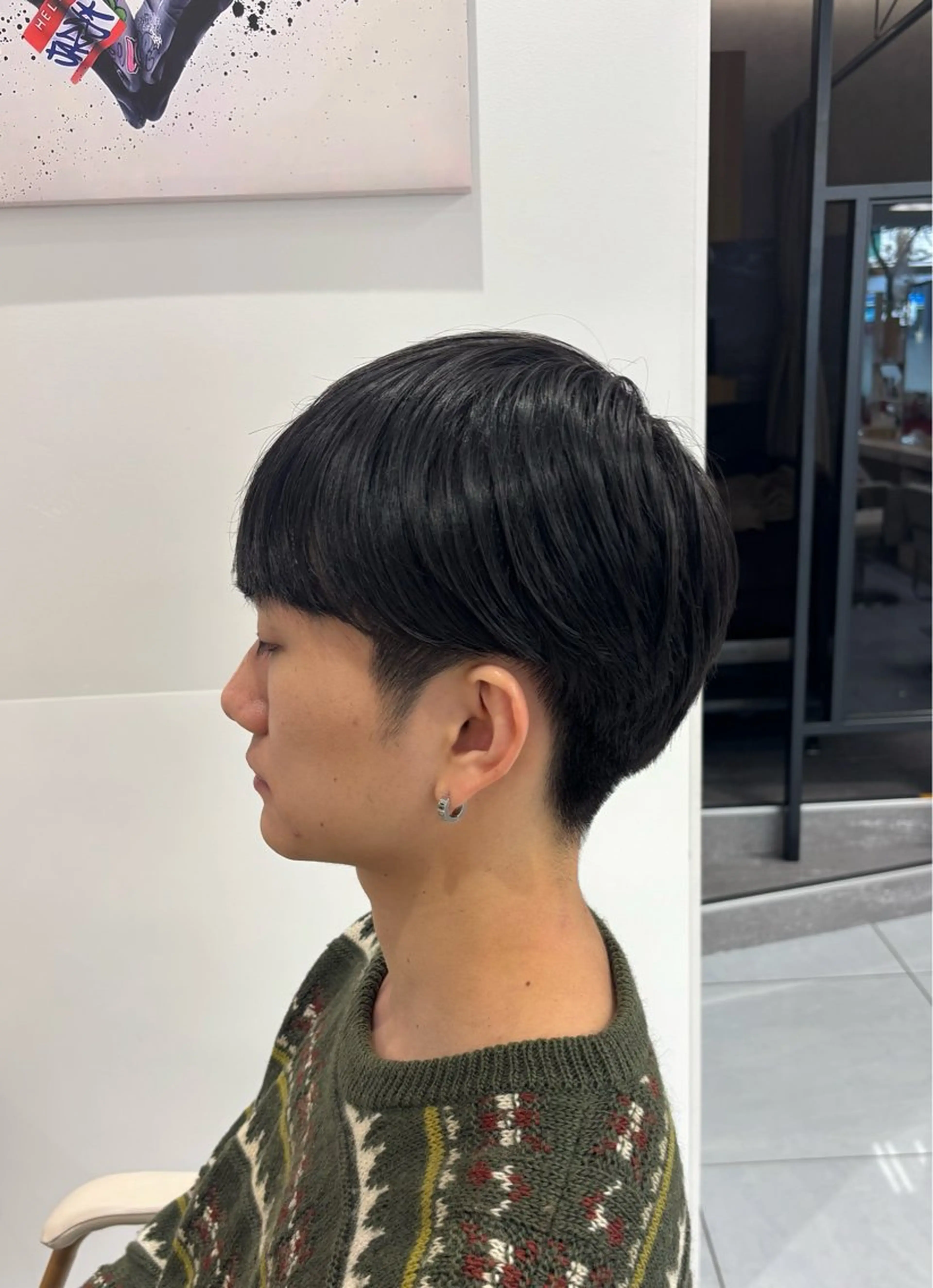 メンズ カルマパーマ メンズ韓国風 メンズパーマ メンズツイストパーマ 波巻きパーマ メンズ特化韓国風 パーマスタイル/りんのヘアスタイル