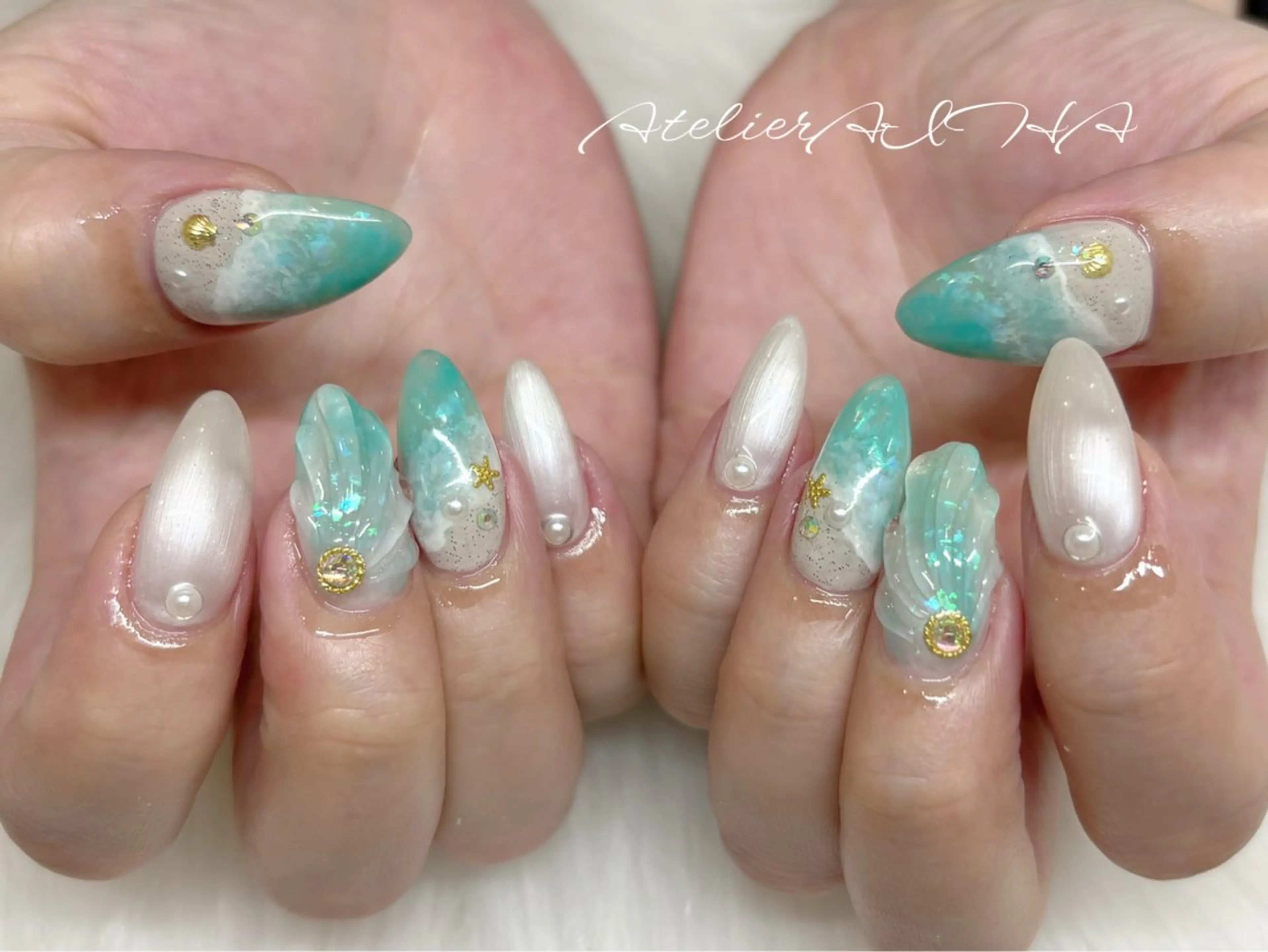 ネイル ハンドネイル アトリエAIHA所属・アトリエAIHA★ フィルイン推奨サロンのネイルデザイン