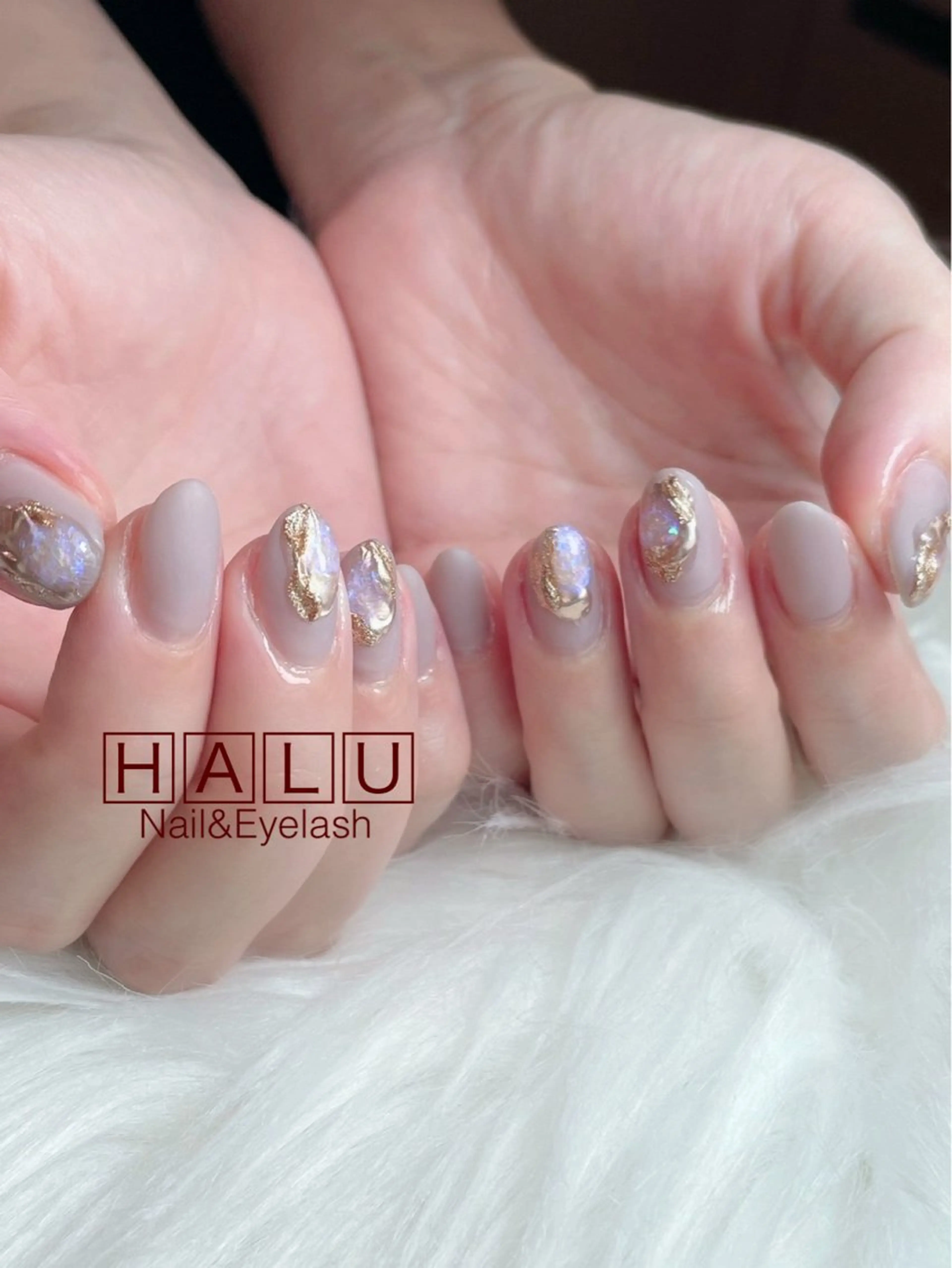 ネイル マットネイル HALU ハルのネイルデザイン
