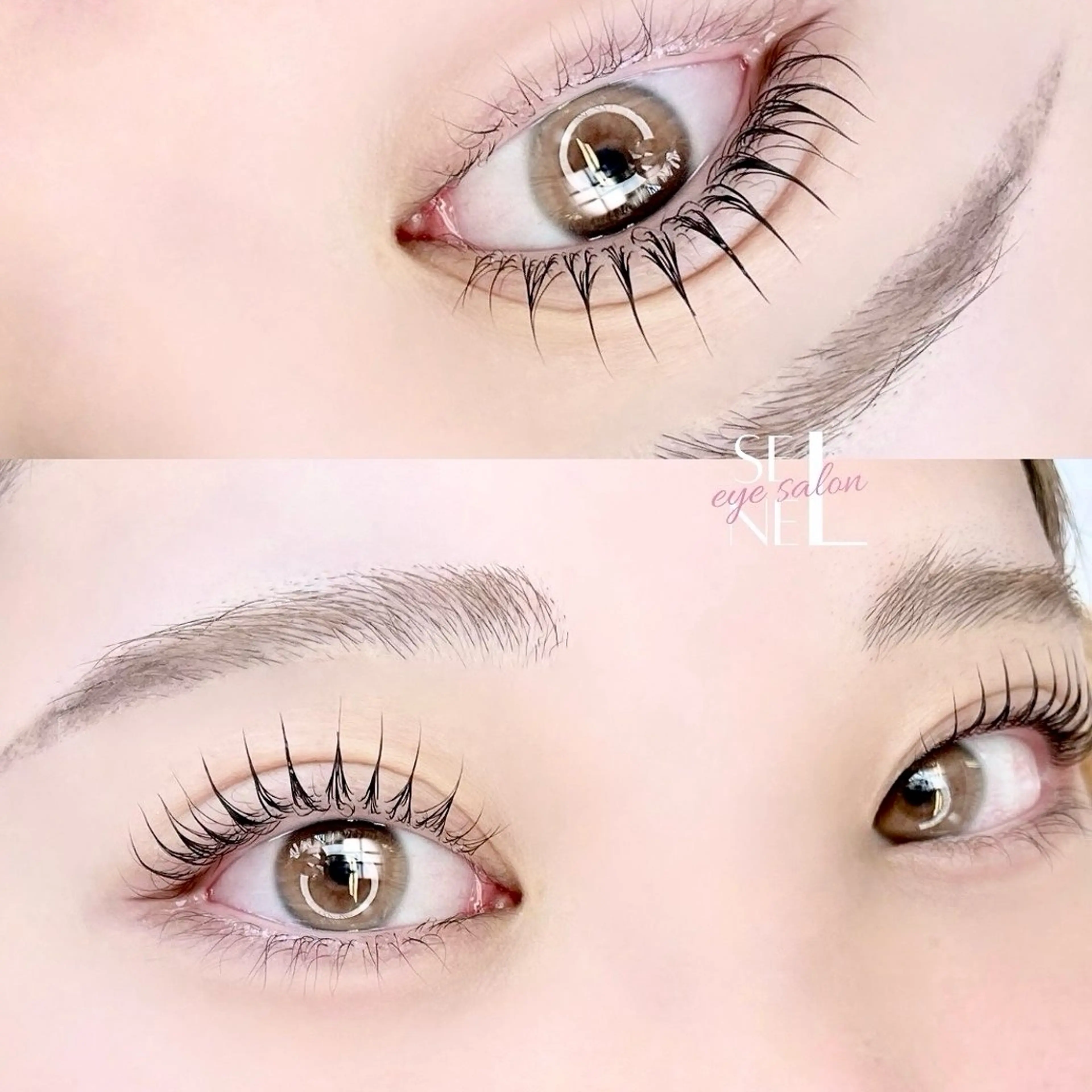 🦋自まつ毛が濃くなった？🦋って言われる韓国で流行りの束感マスカラパーマ🇰🇷💓7700円 デザイン選べます！！！の写真