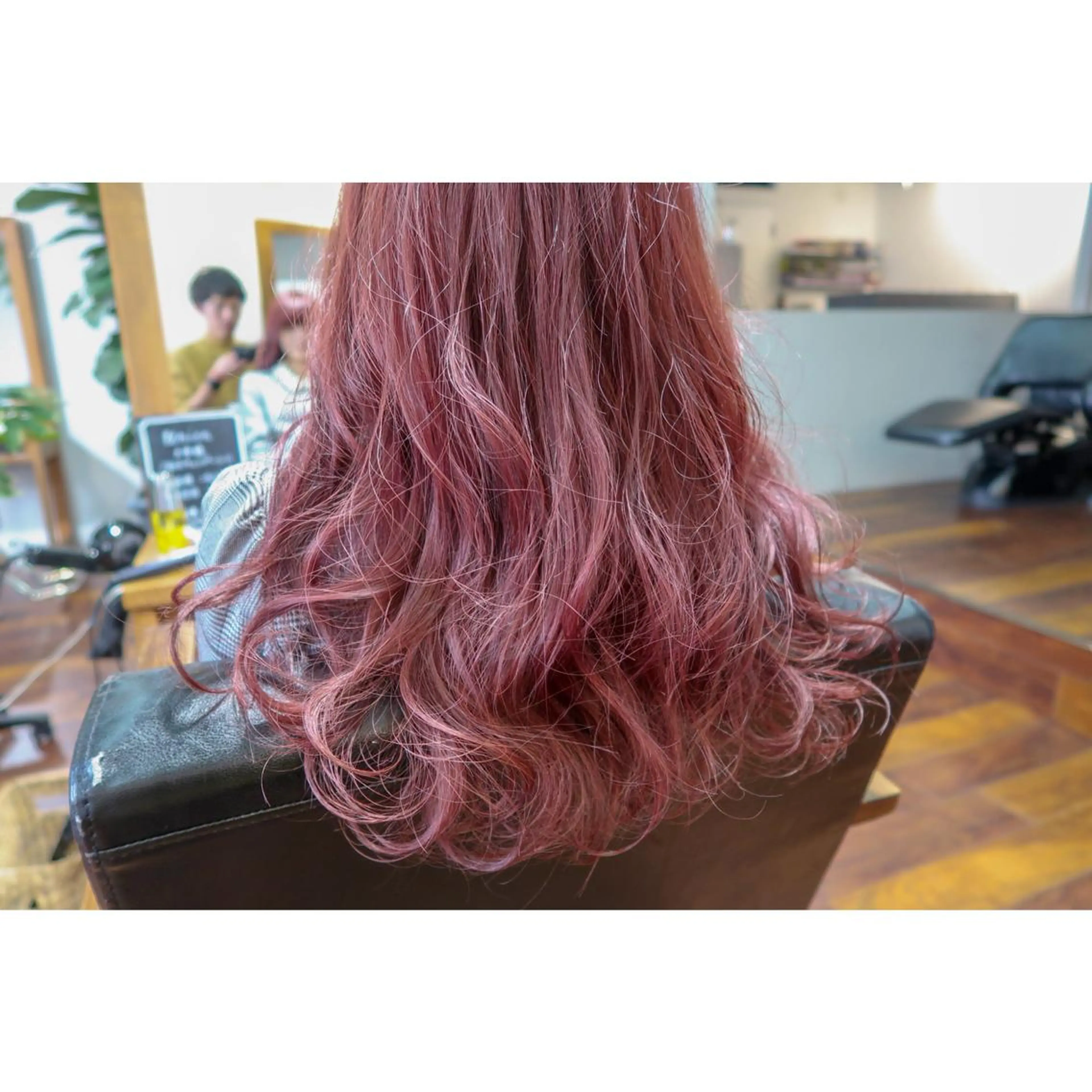 ロング カラー アッシュ ピンクカラー ピンクアッシュ 江上拓郎/ショート /酸性ストレートのヘアスタイル