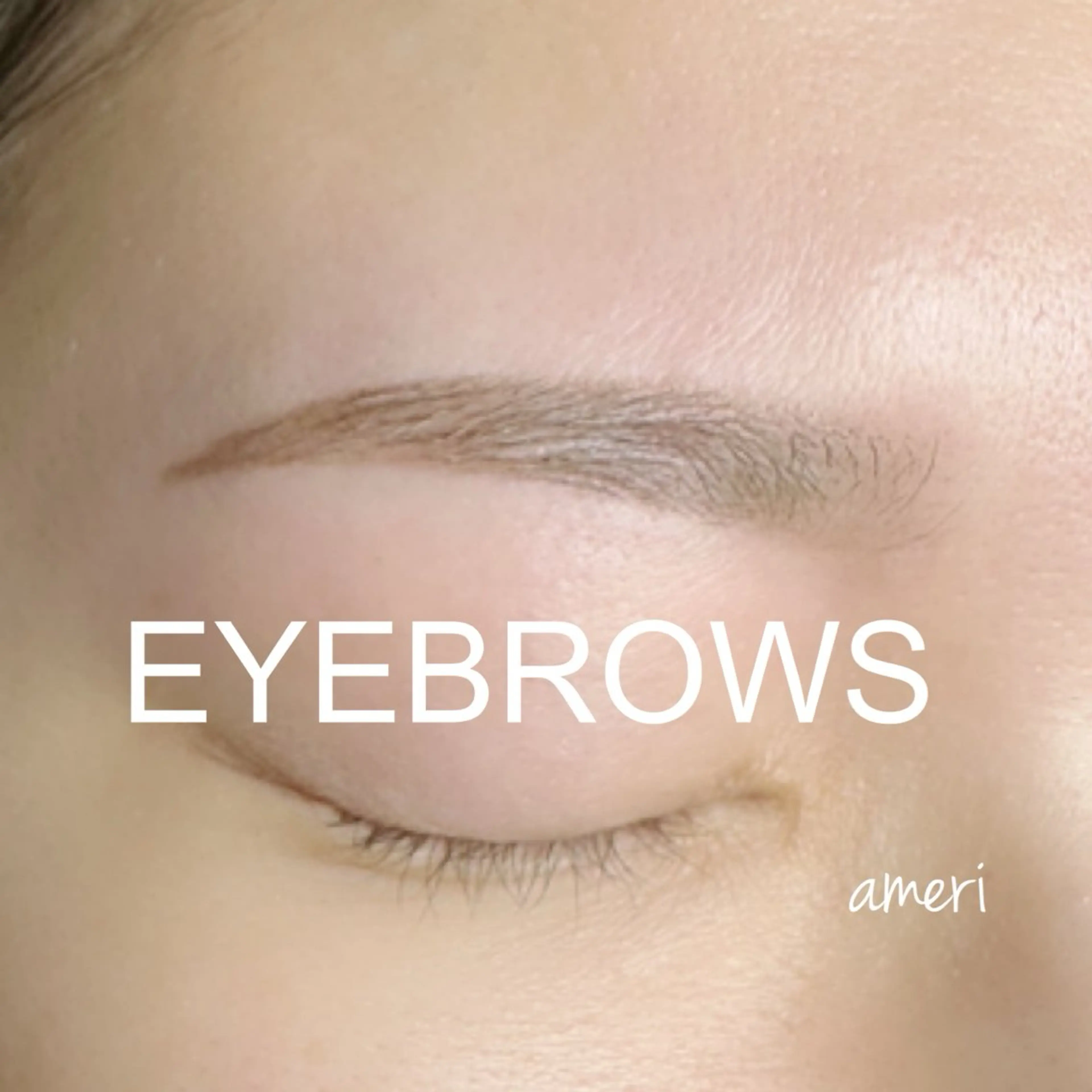 【美眉スタイリング】眉カット→眉wax→間引きの写真