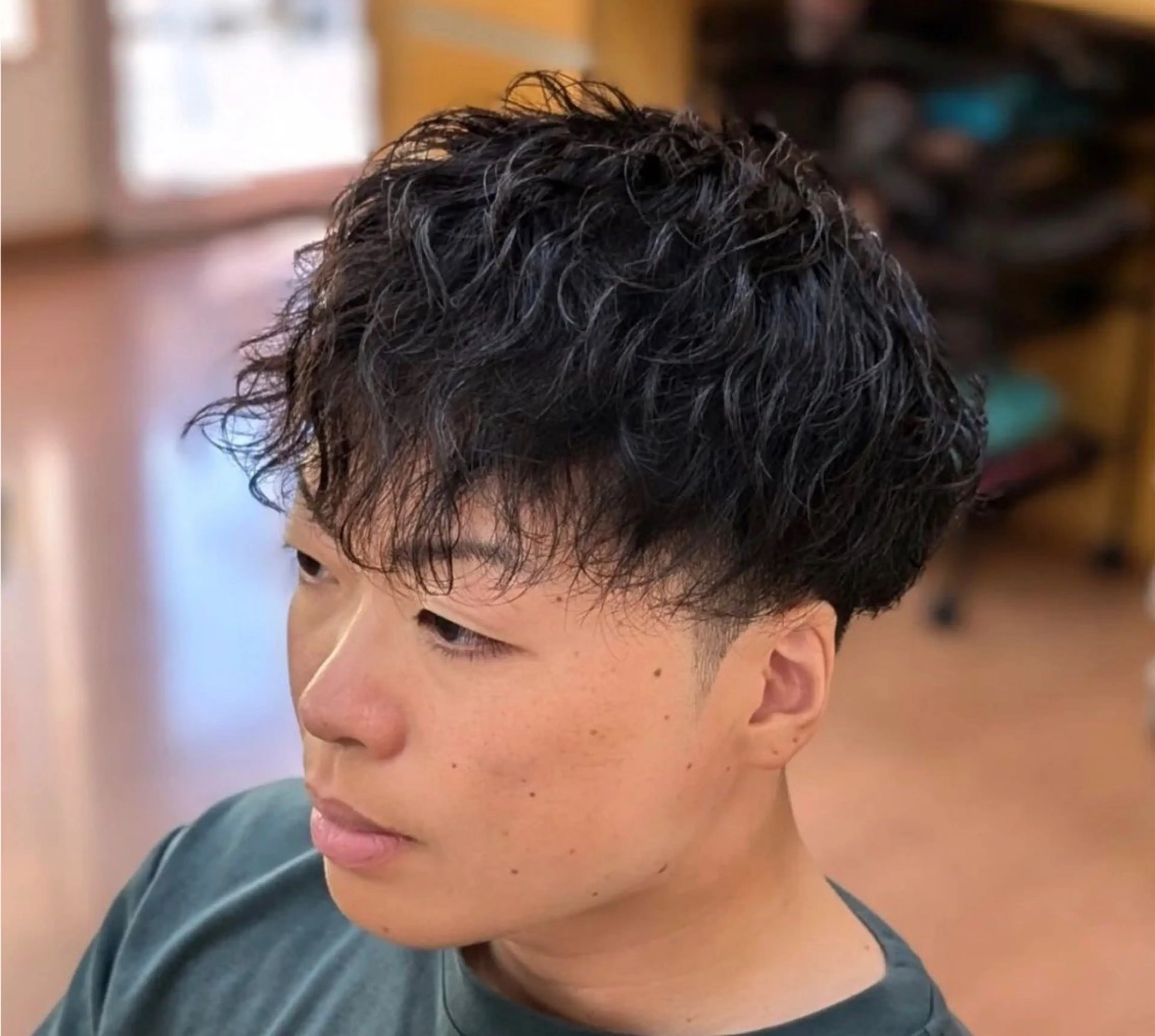 メンズ メンズパーマ 茂木 太郎のヘアスタイル