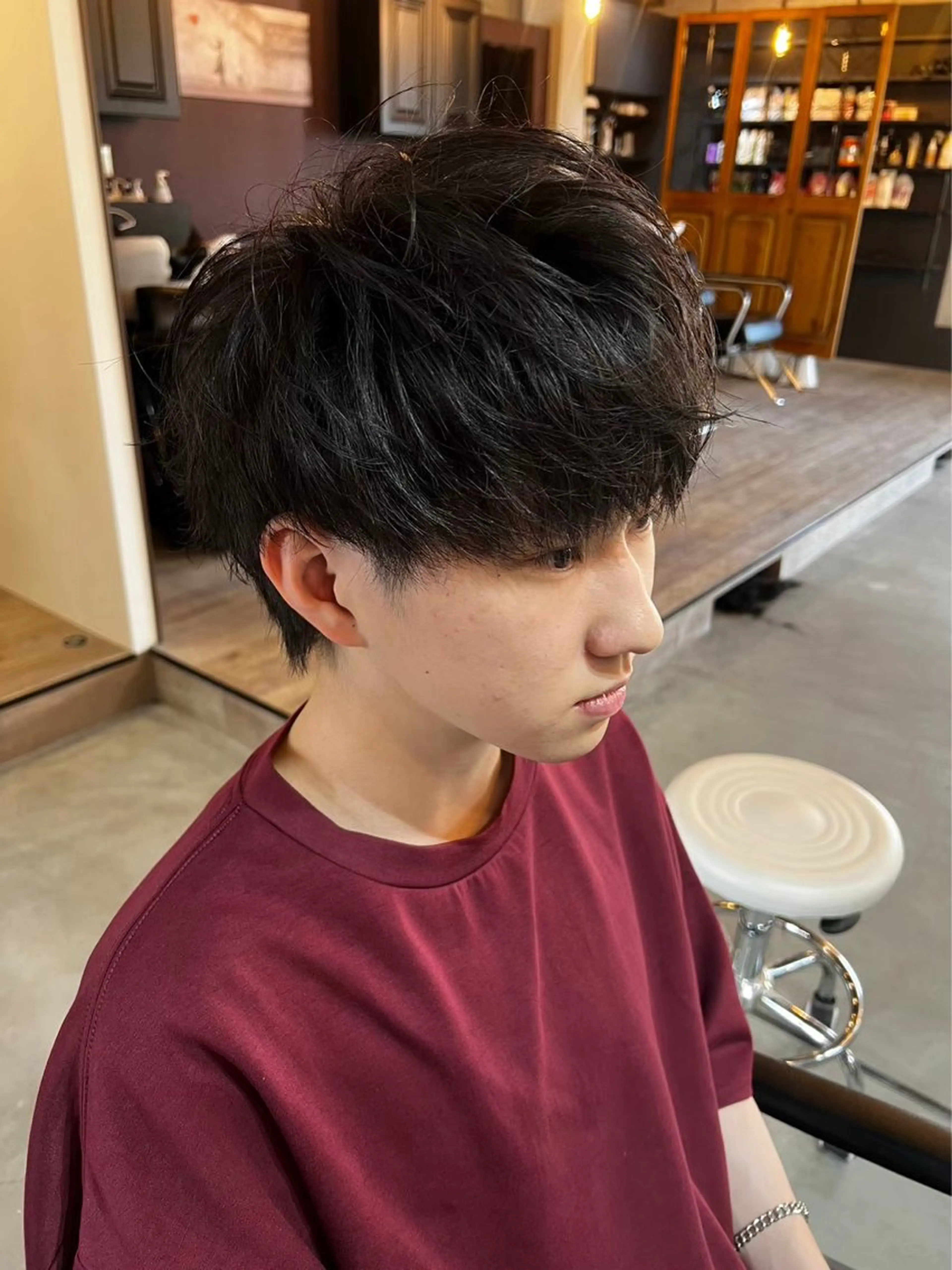 メンズ 石川 歳也のヘアスタイル