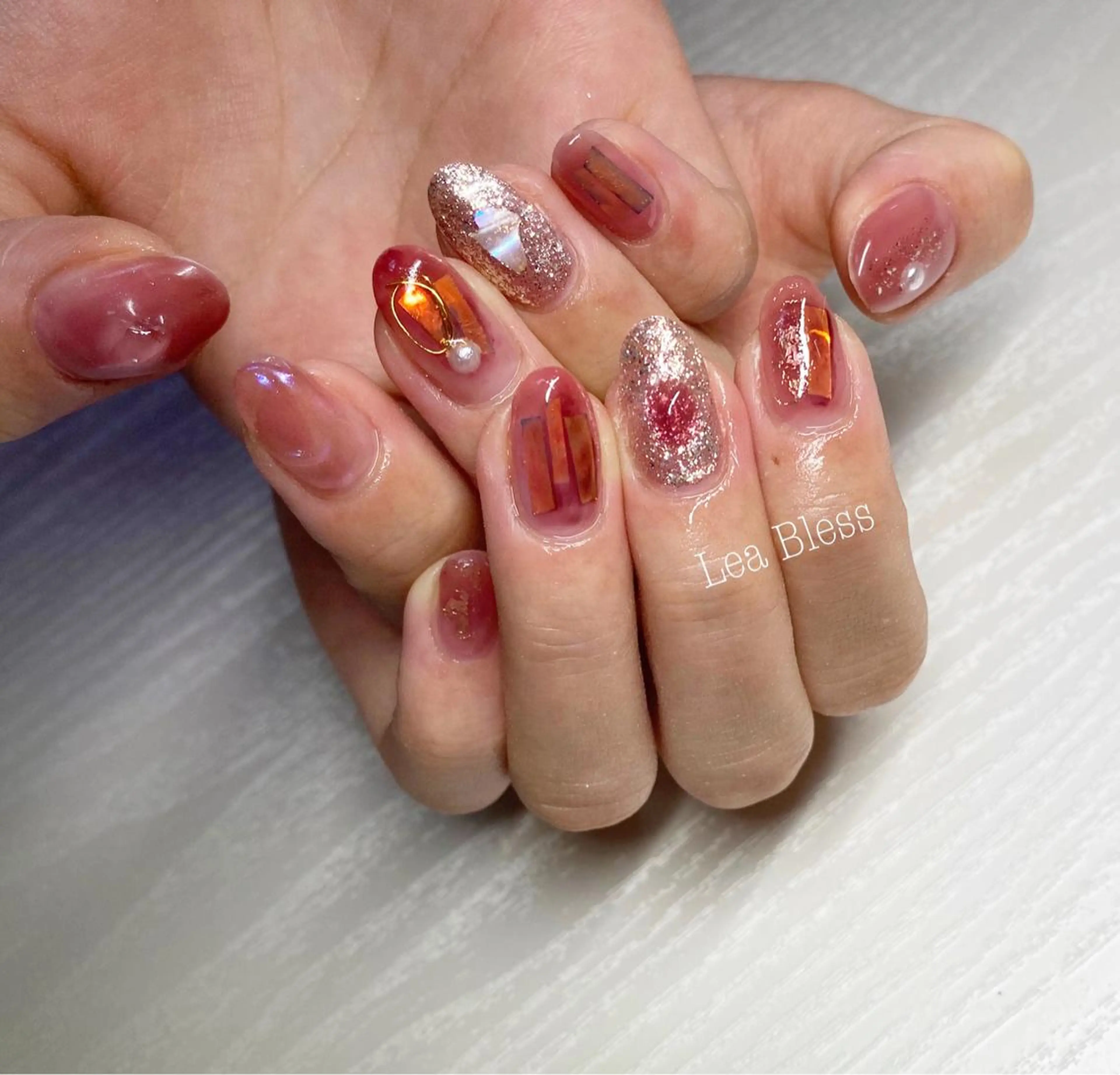 ネイル Lea Bless 河原町のネイルデザイン
