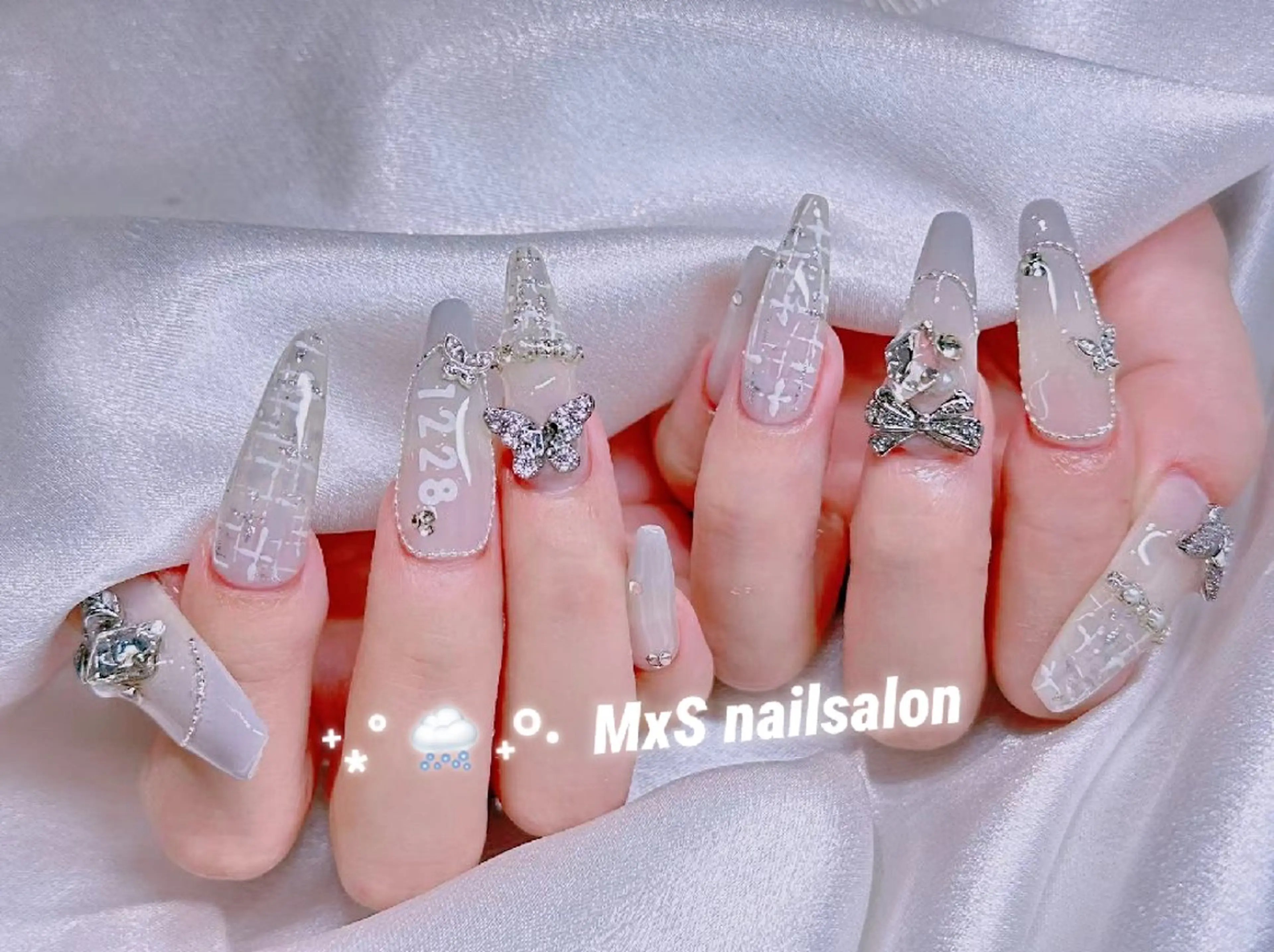ネイル ハンドネイル MxS Nail 【長さだし/フィルイン/マグネット/ワンホンネイル/韓国ネイル/パラジェル】所属・M×S Nail みなのネイルデザイン