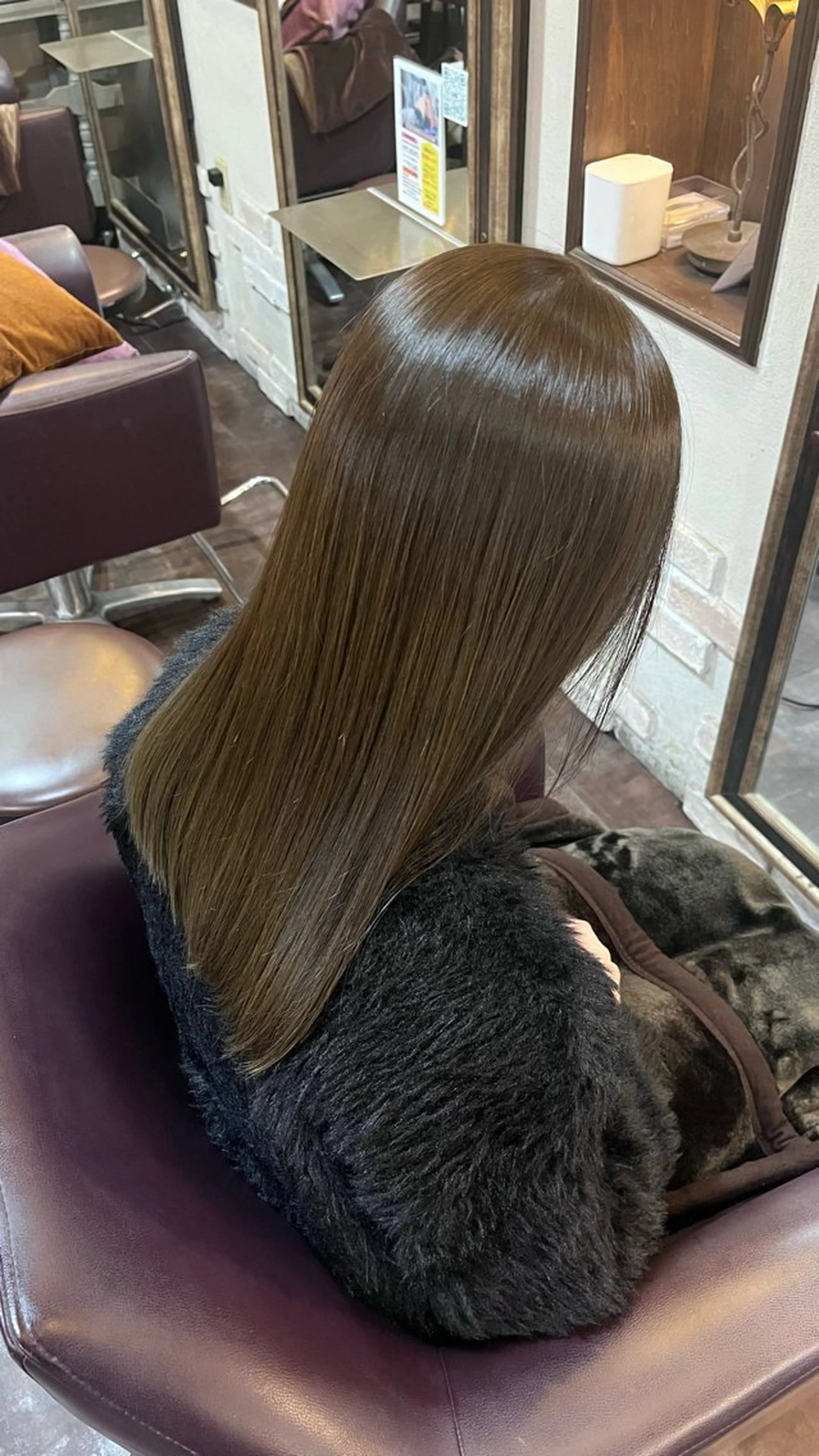 セミロング 髪質改善 田中大貴のヘアスタイル