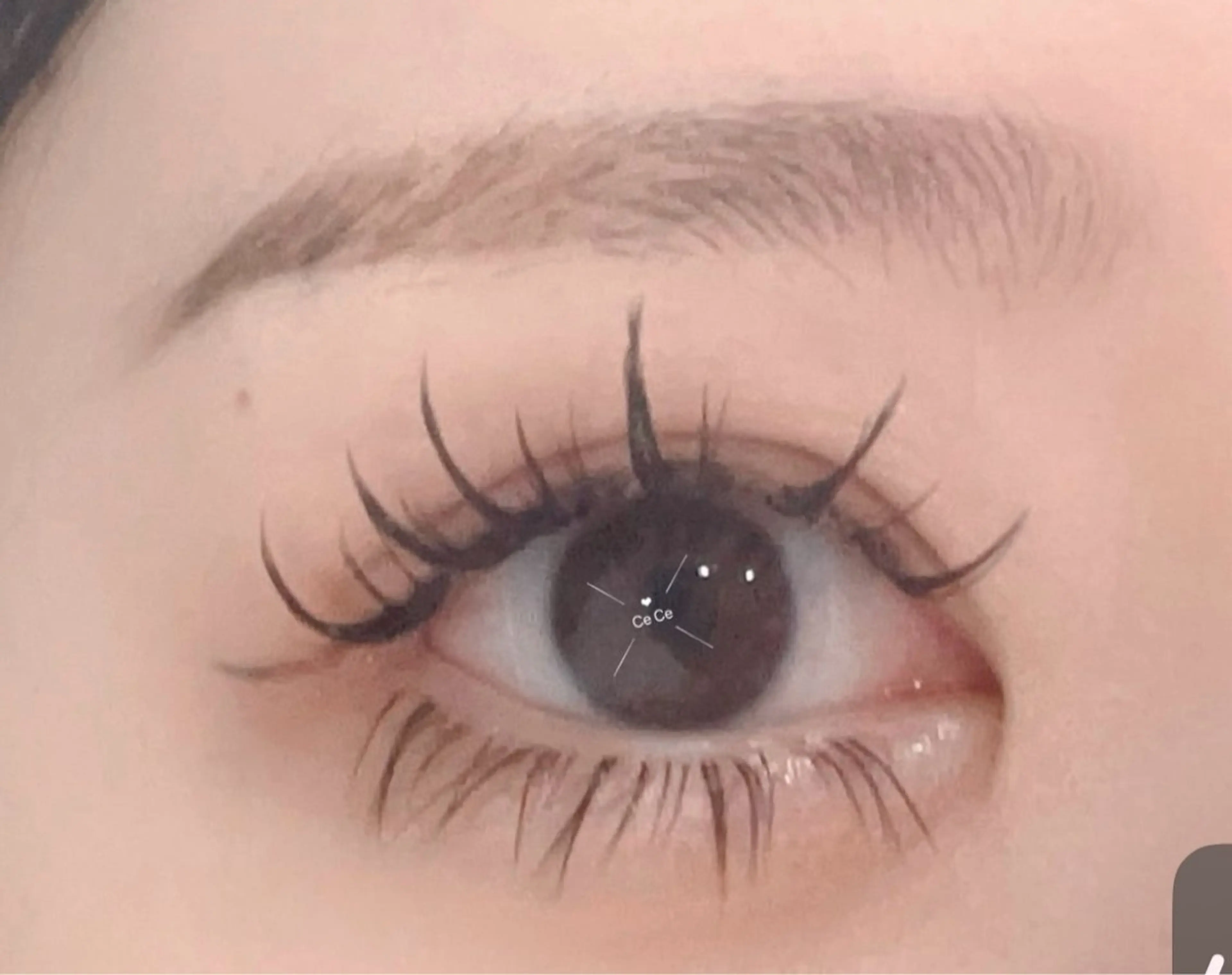 マツエク・マツパ 🎀CeCe 🎀マツエクのマツエク・マツパデザイン