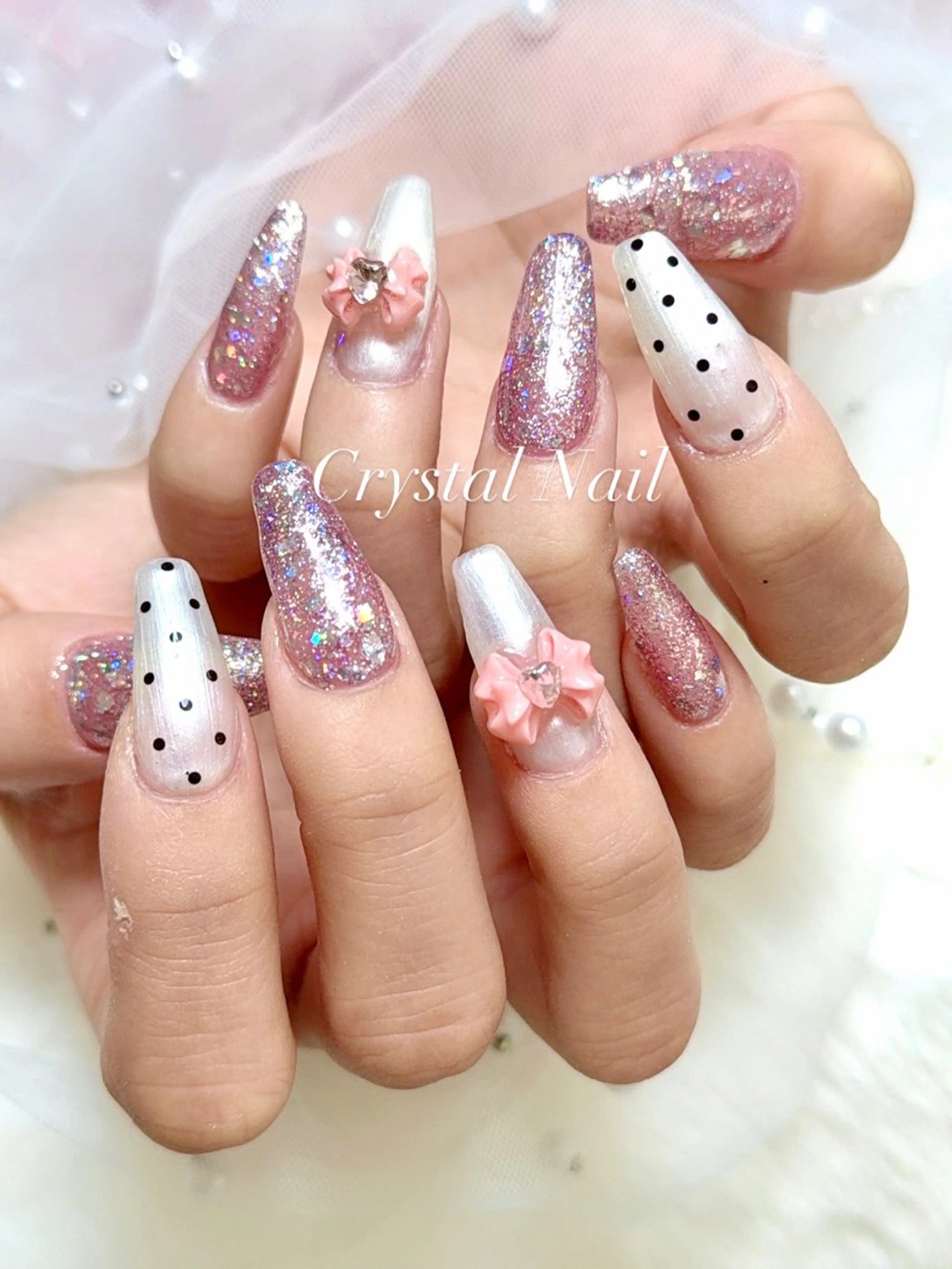 ネイル ハンドネイル ハンドケア Crystal Nailのネイルデザイン