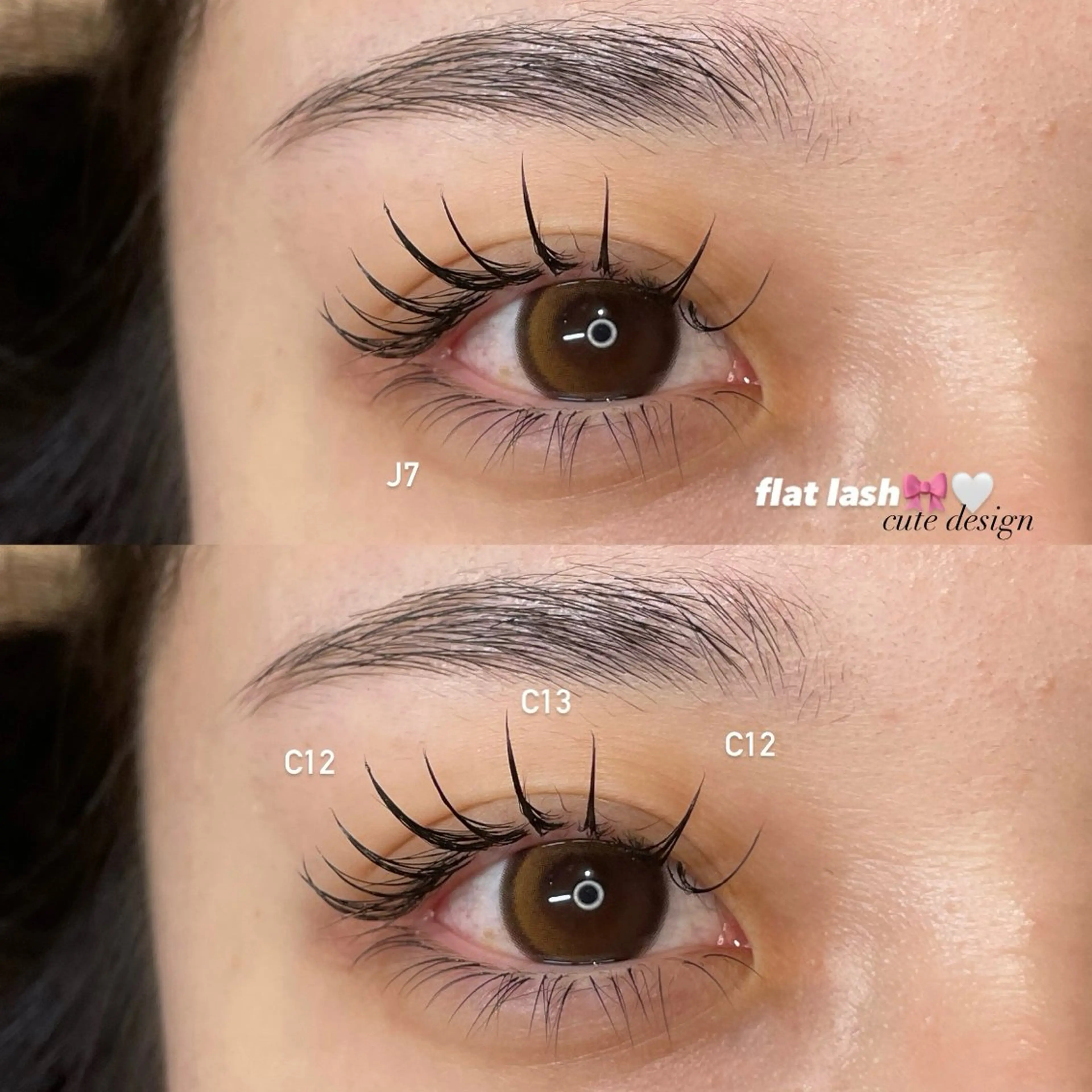 minimo限定価格♡最軽量フラットラッシュ120本👀💞オフ無料！コーティング付♡の写真