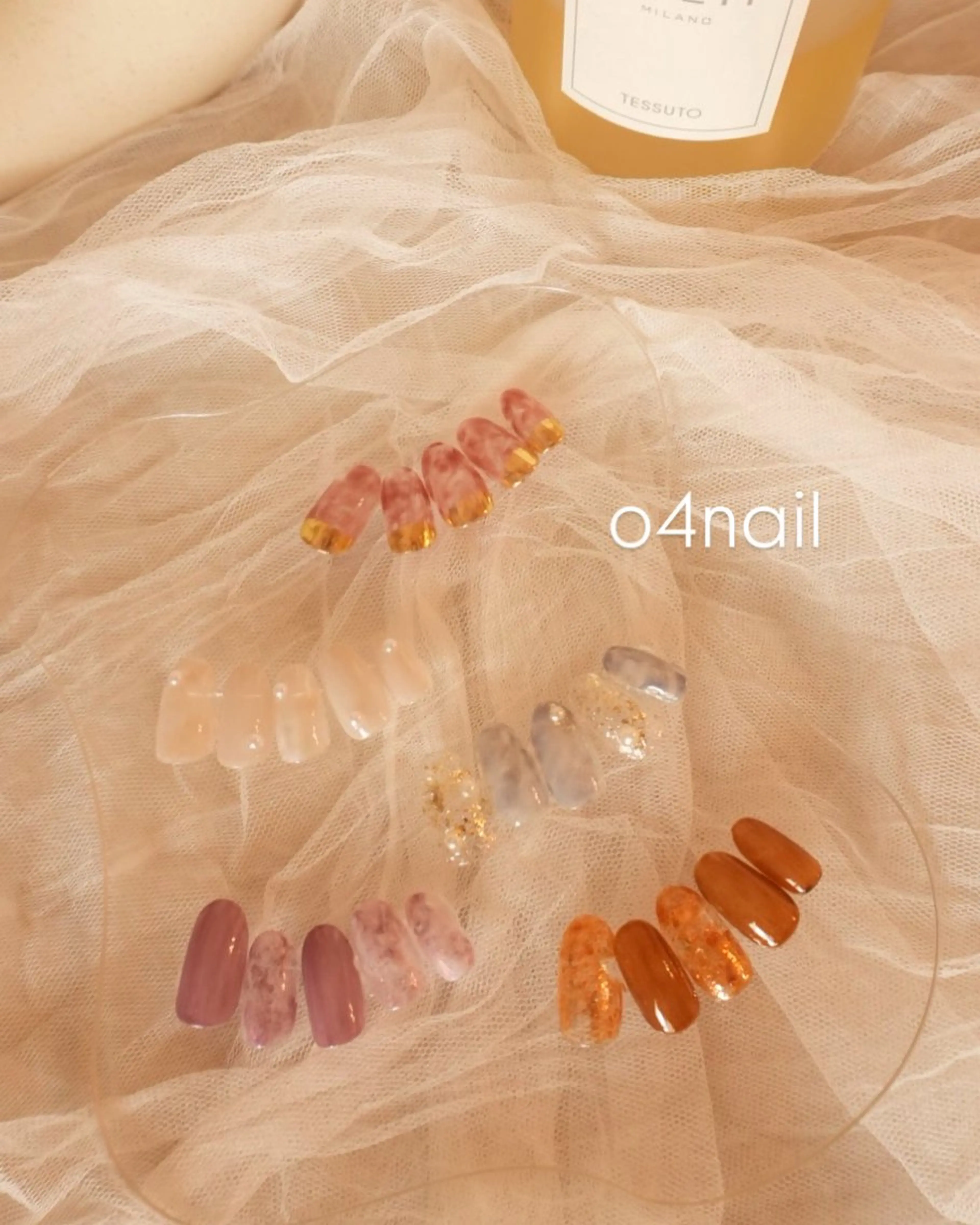 ネイル my place+s所属・o4nail___ ARISAのネイルデザイン