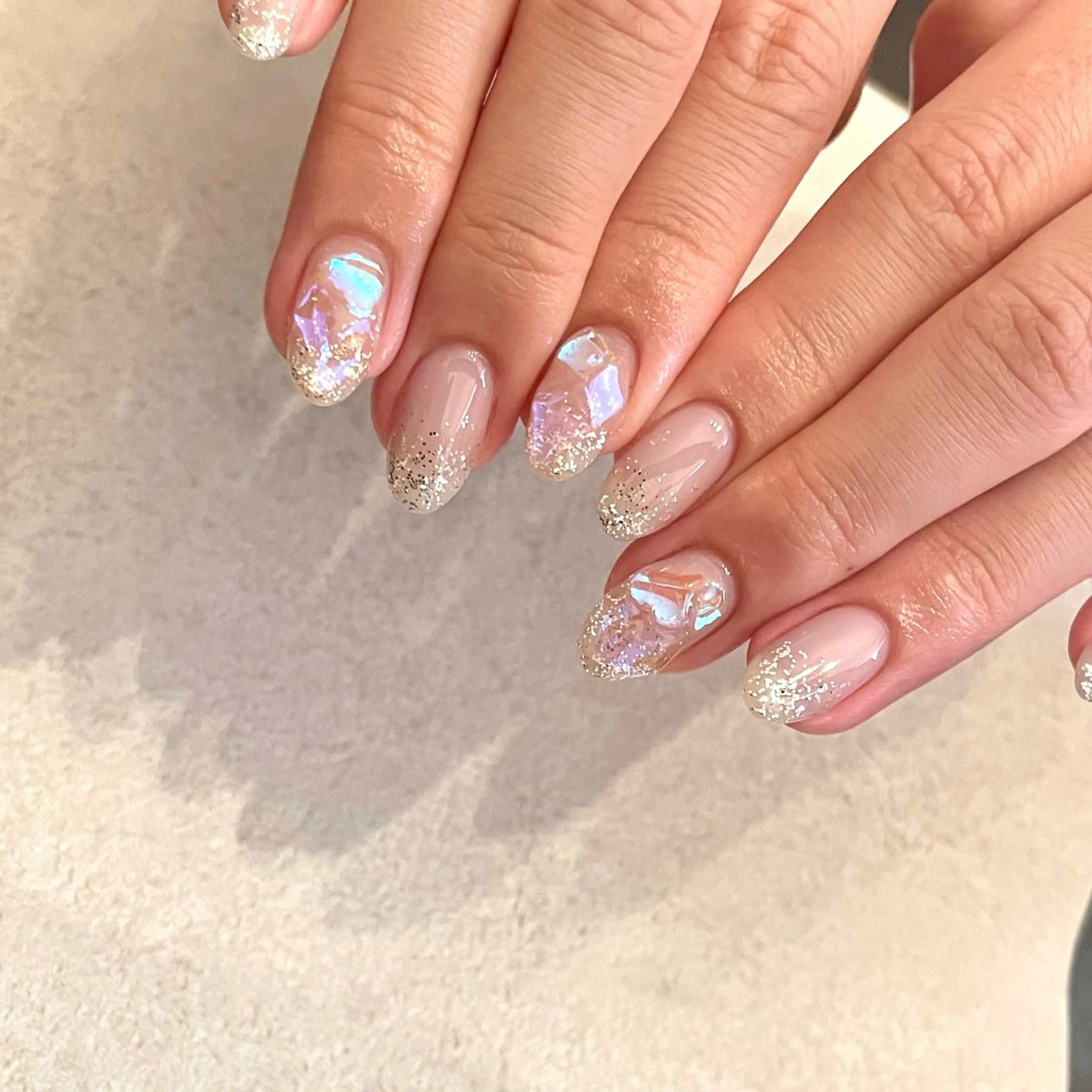 ネイル キラキラネイル en nail  心斎橋のネイルデザイン