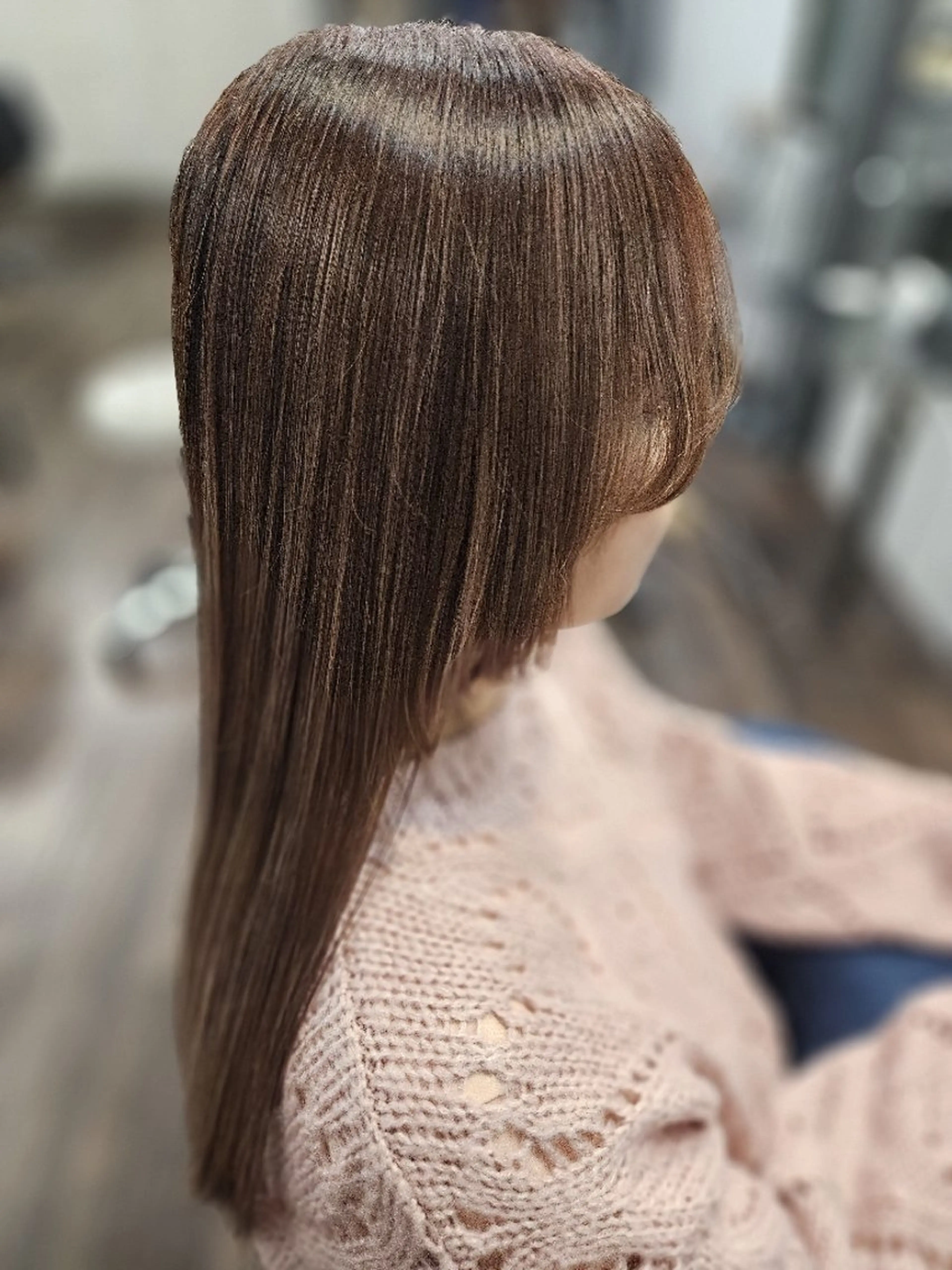 ロング カラー ベージュカラー ハイライトカラー ピンクカラー ピンクベージュ ハイライト カット ヘアカラー トリートメント terra✂️川嶋 大輔のヘアスタイル