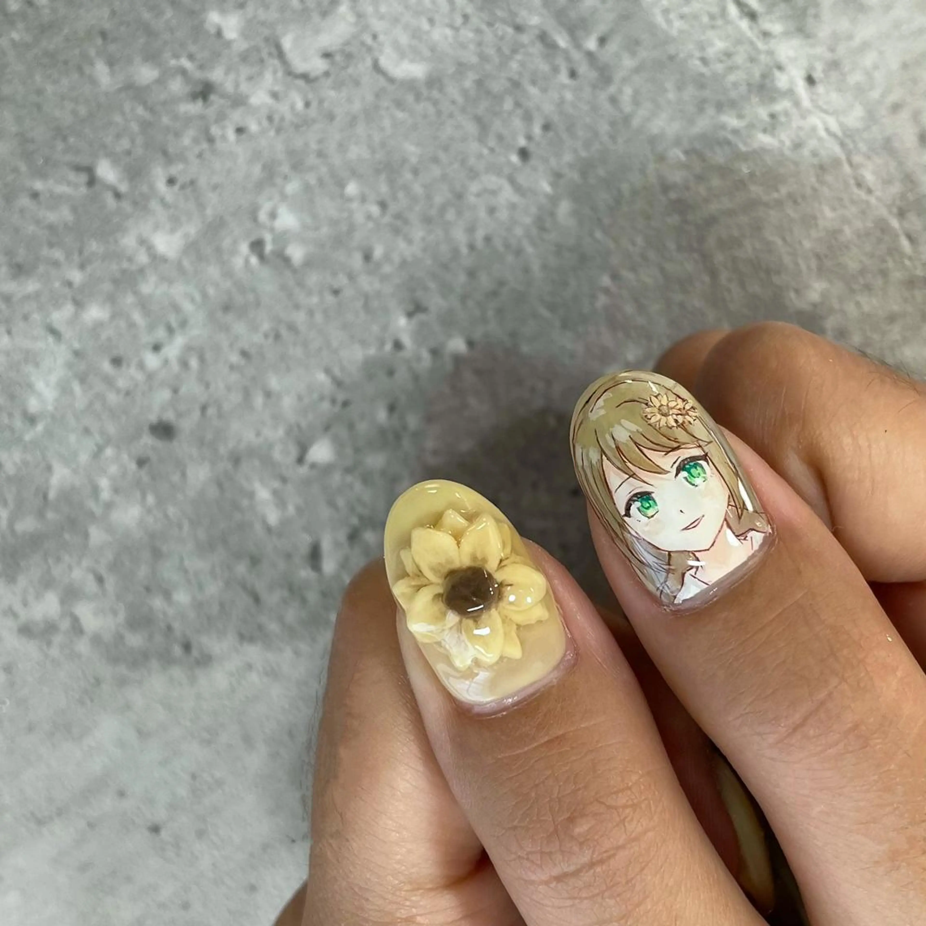 ネイル 東 千夏のネイルデザイン