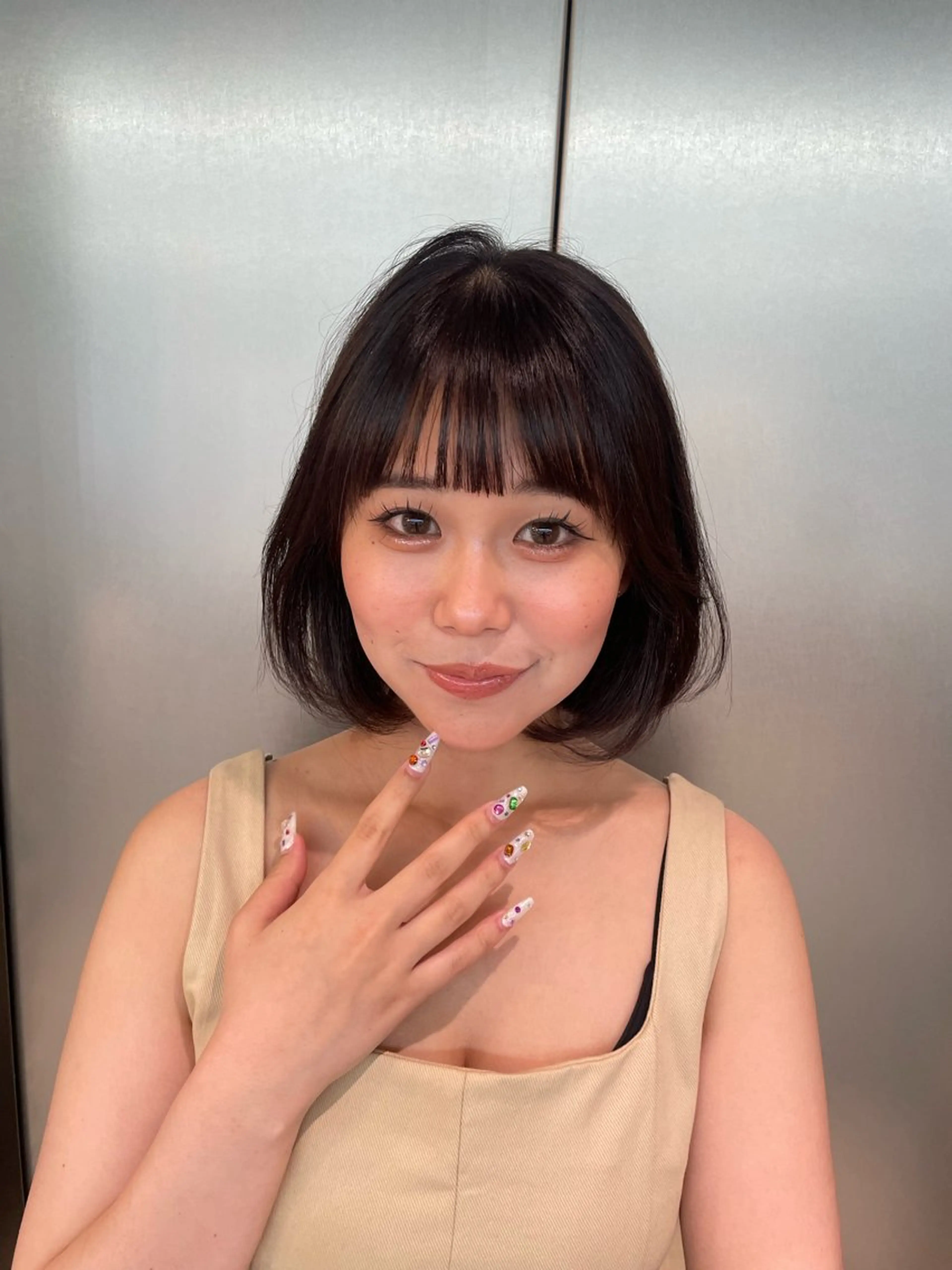 ショート カット トリートメント ヘッドスパ ヘアセット 韓国ヘア/レイヤー Londエレンのヘアスタイル