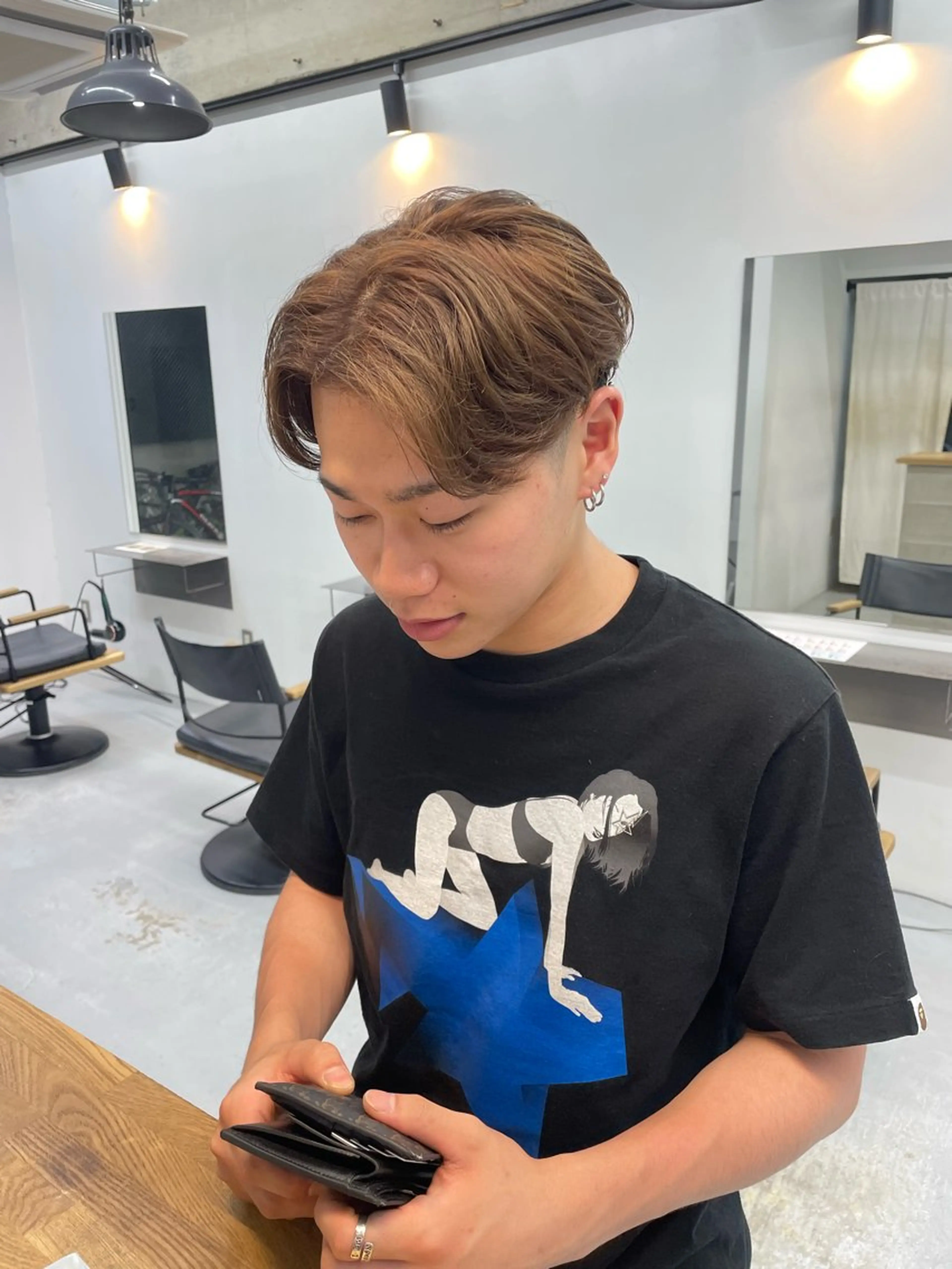 ショート カラー ヘアカラー カットモデル/ ハイトーン/ゆうあのヘアスタイル