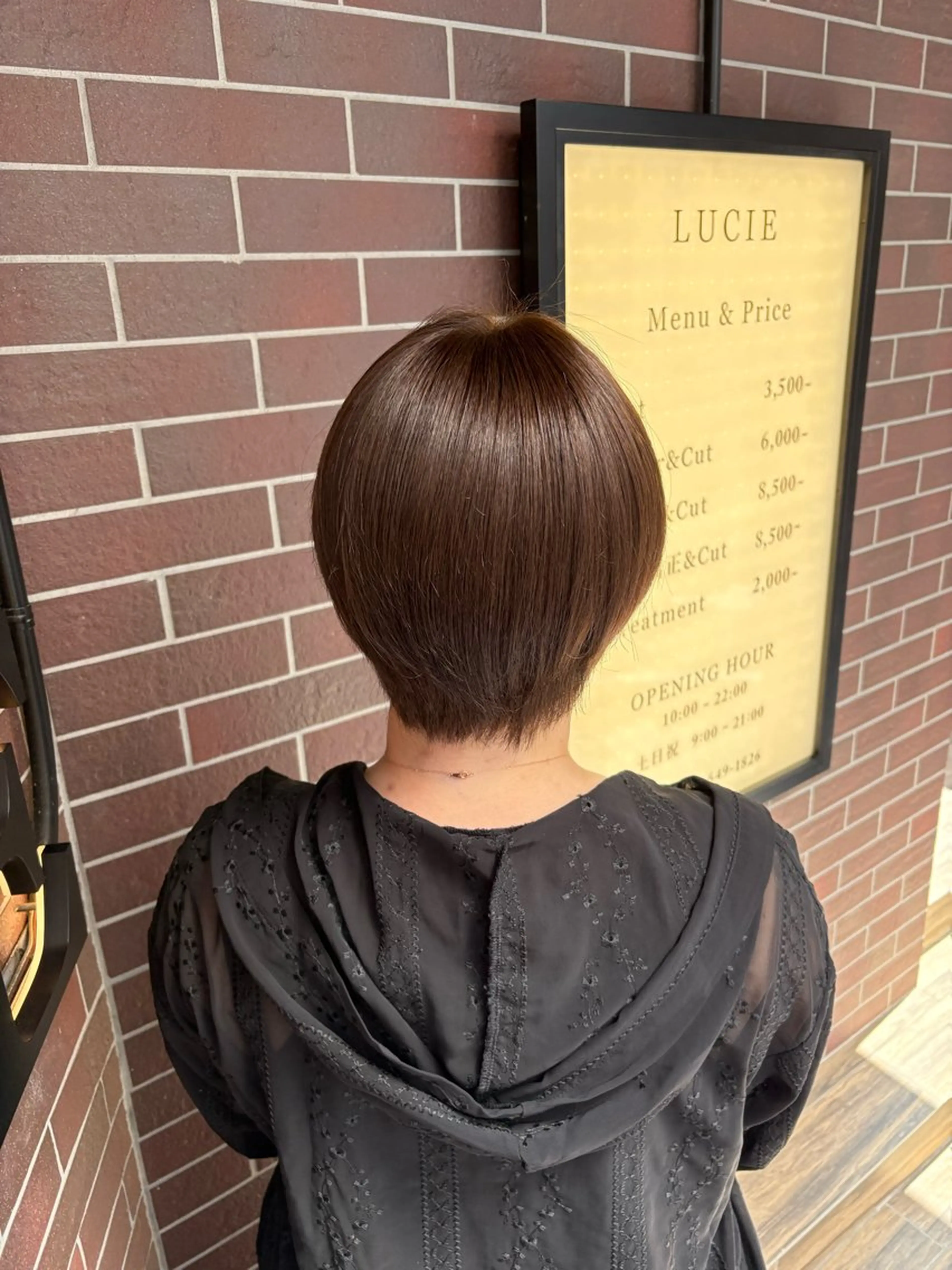 ショート カラー Kyoka emoriのヘアスタイル