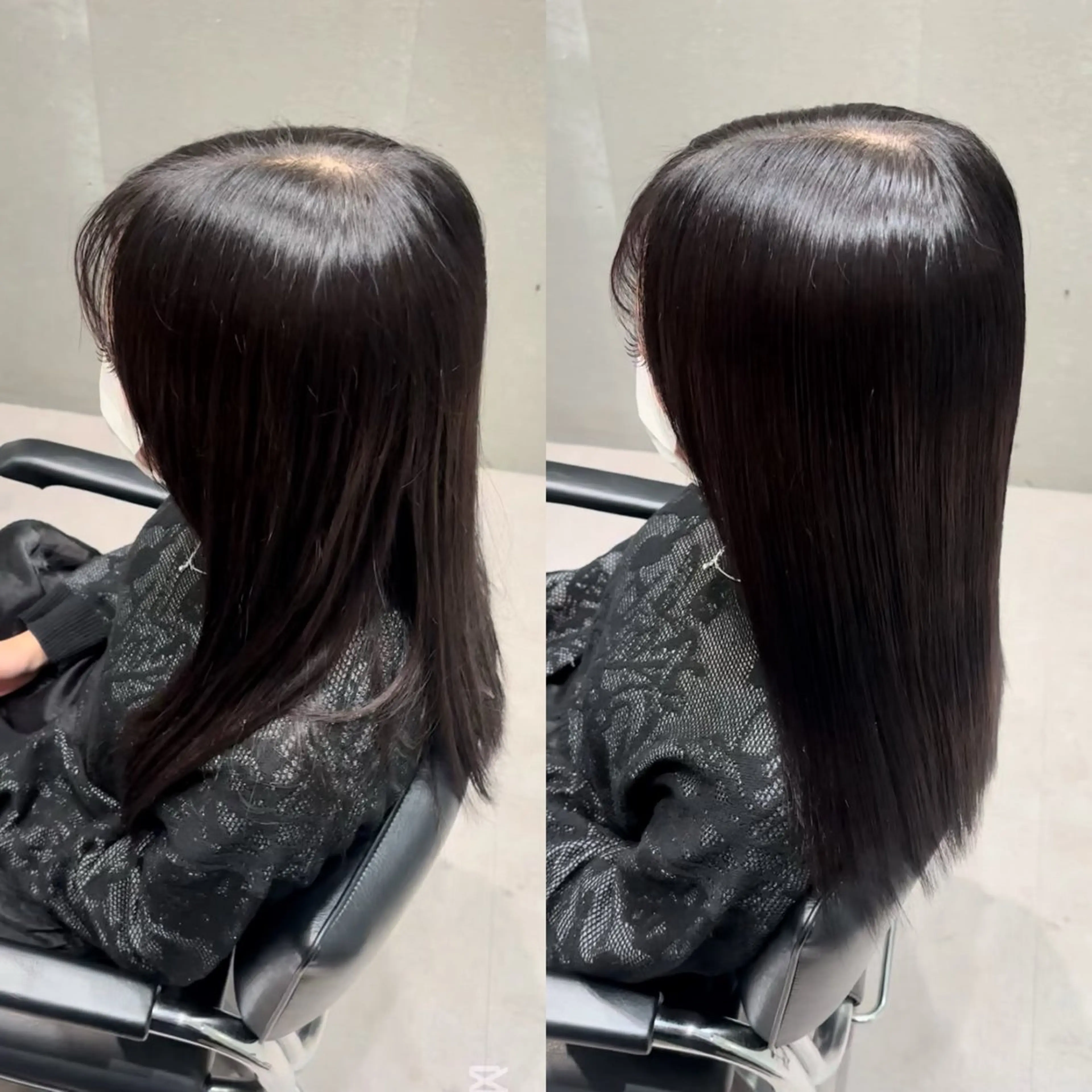 セミロング 髪質改善 トリートメント トリートメント 髪質改善ヘアケア 艶髪特化/上田のヘアスタイル