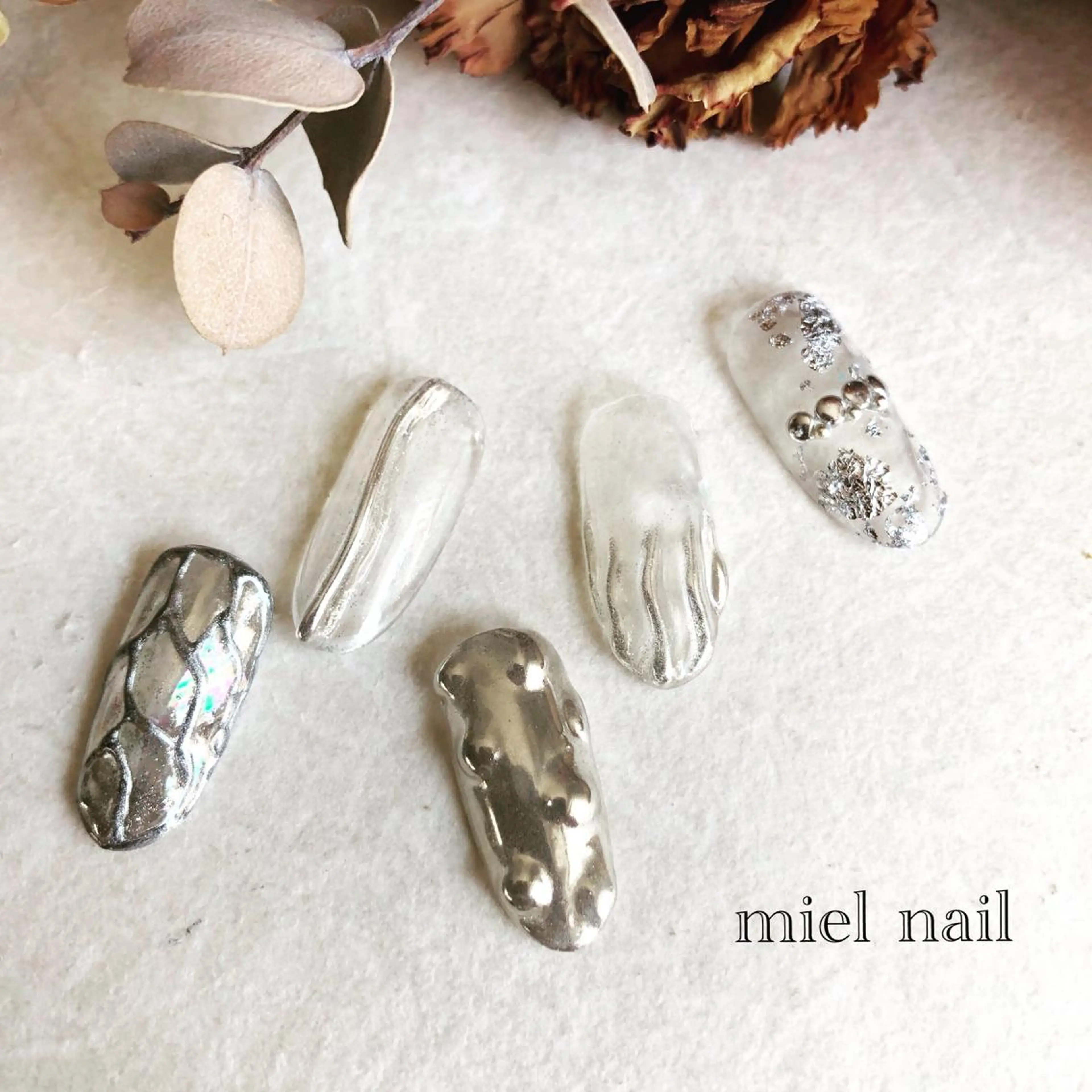 ネイル ハンドネイル miel nailのネイルデザイン