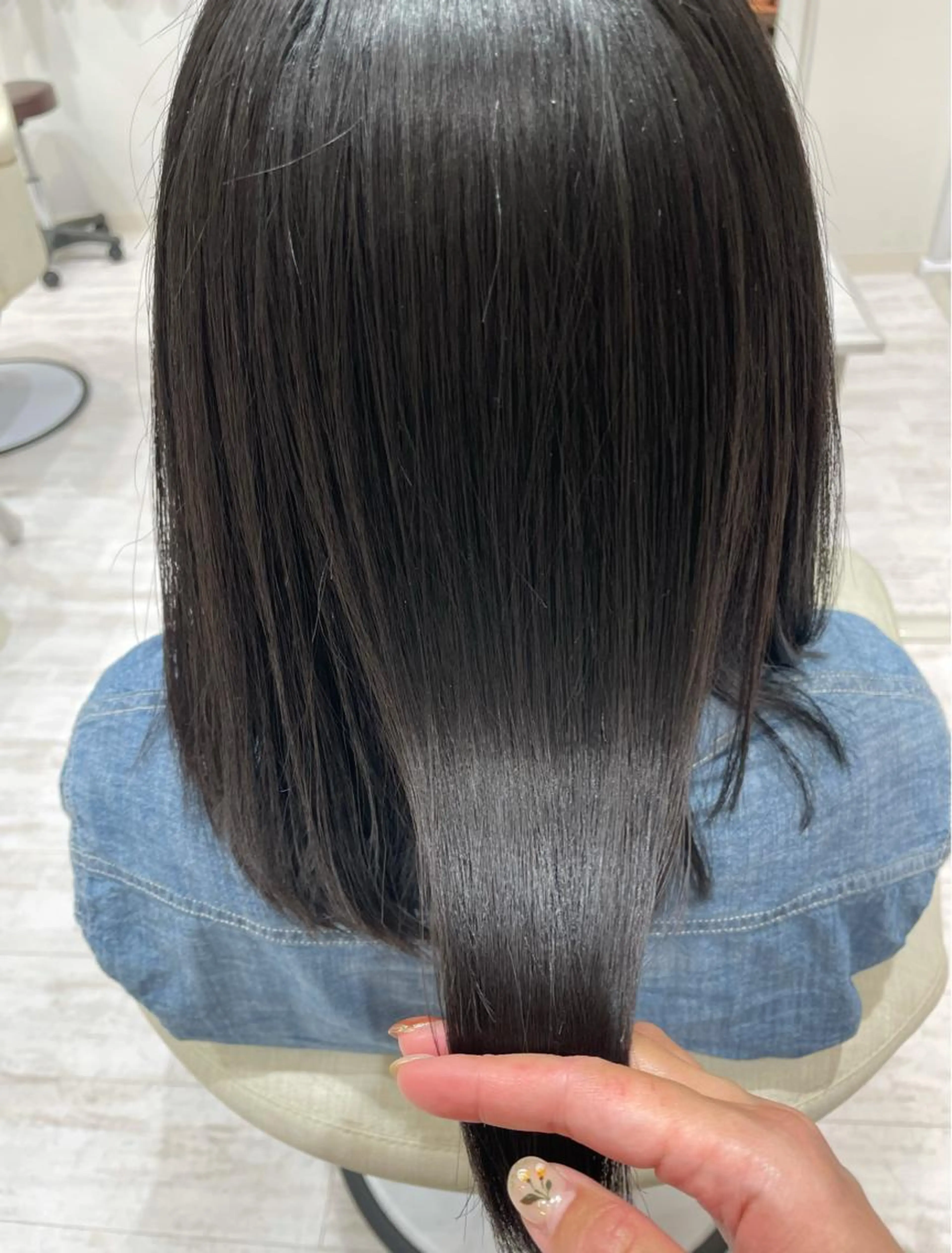 【雨の日対策☔️✨】カット+美髪縮毛矯正＋オージュアトリートメント3stepの写真