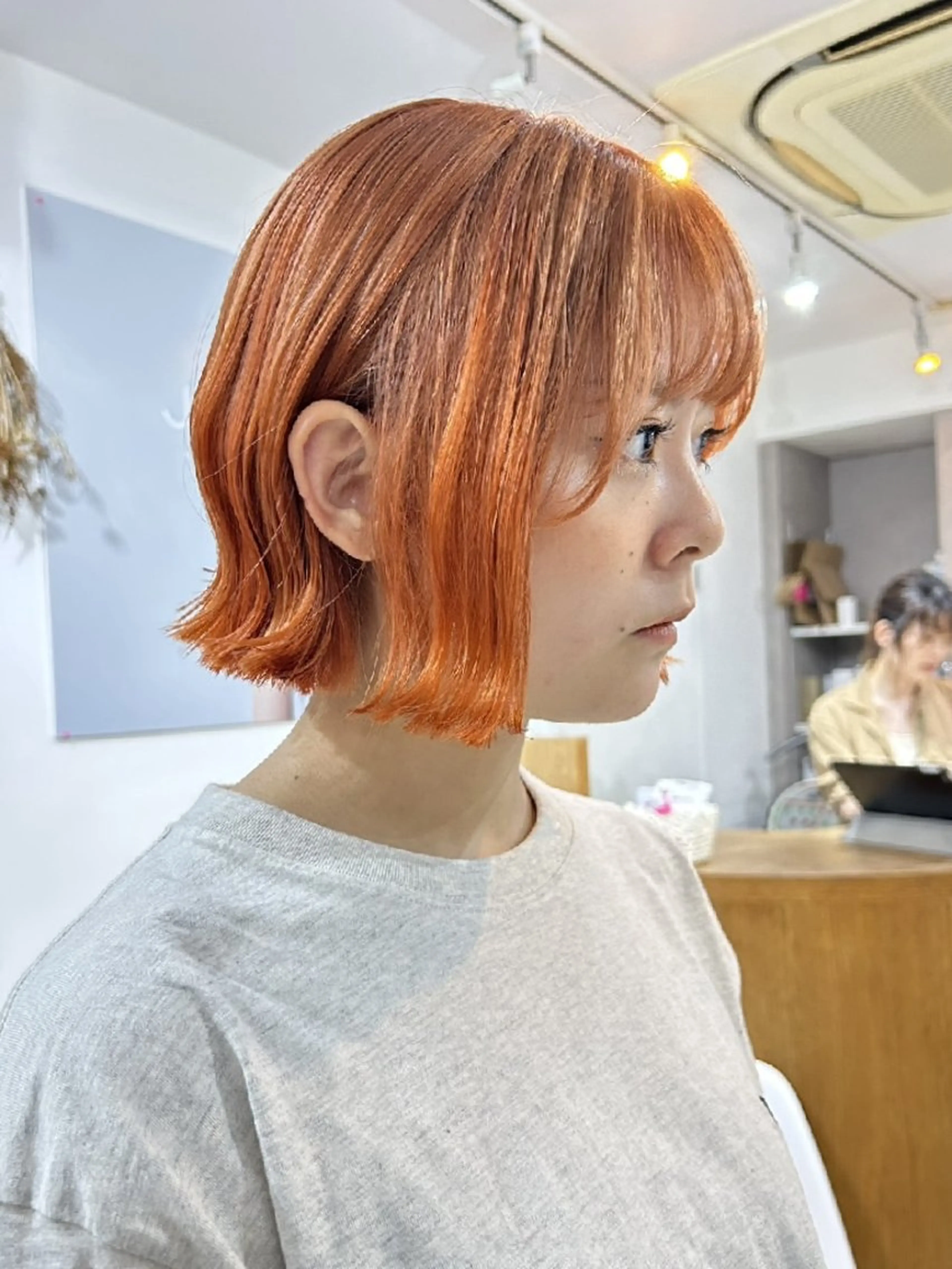 ショート 🌈扱いやすいボブ× ブリーチ🌈TAMEのヘアスタイル