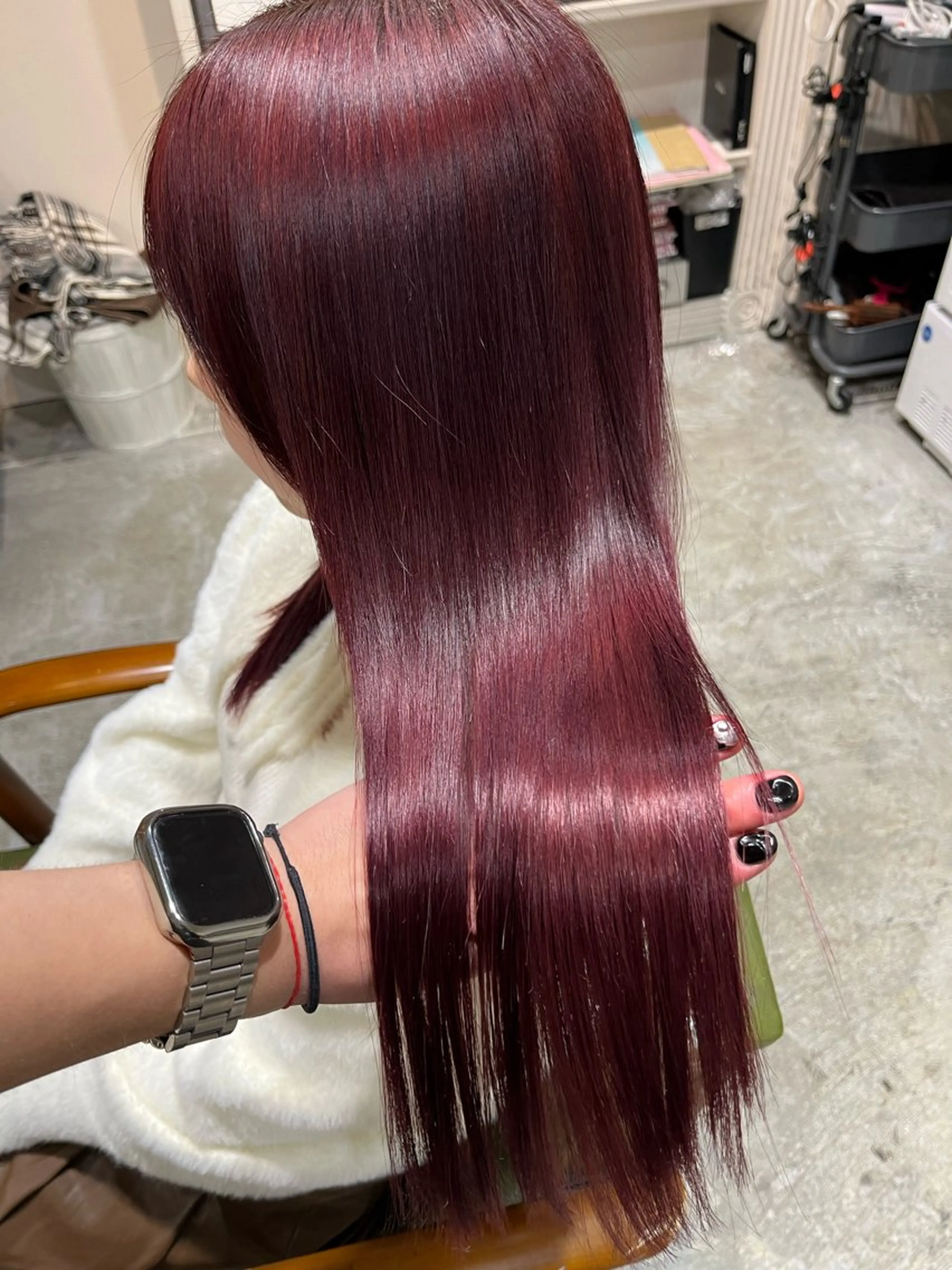 ショート カラー ヘアアレンジ ヘアカラー 高島 凜のヘアスタイル