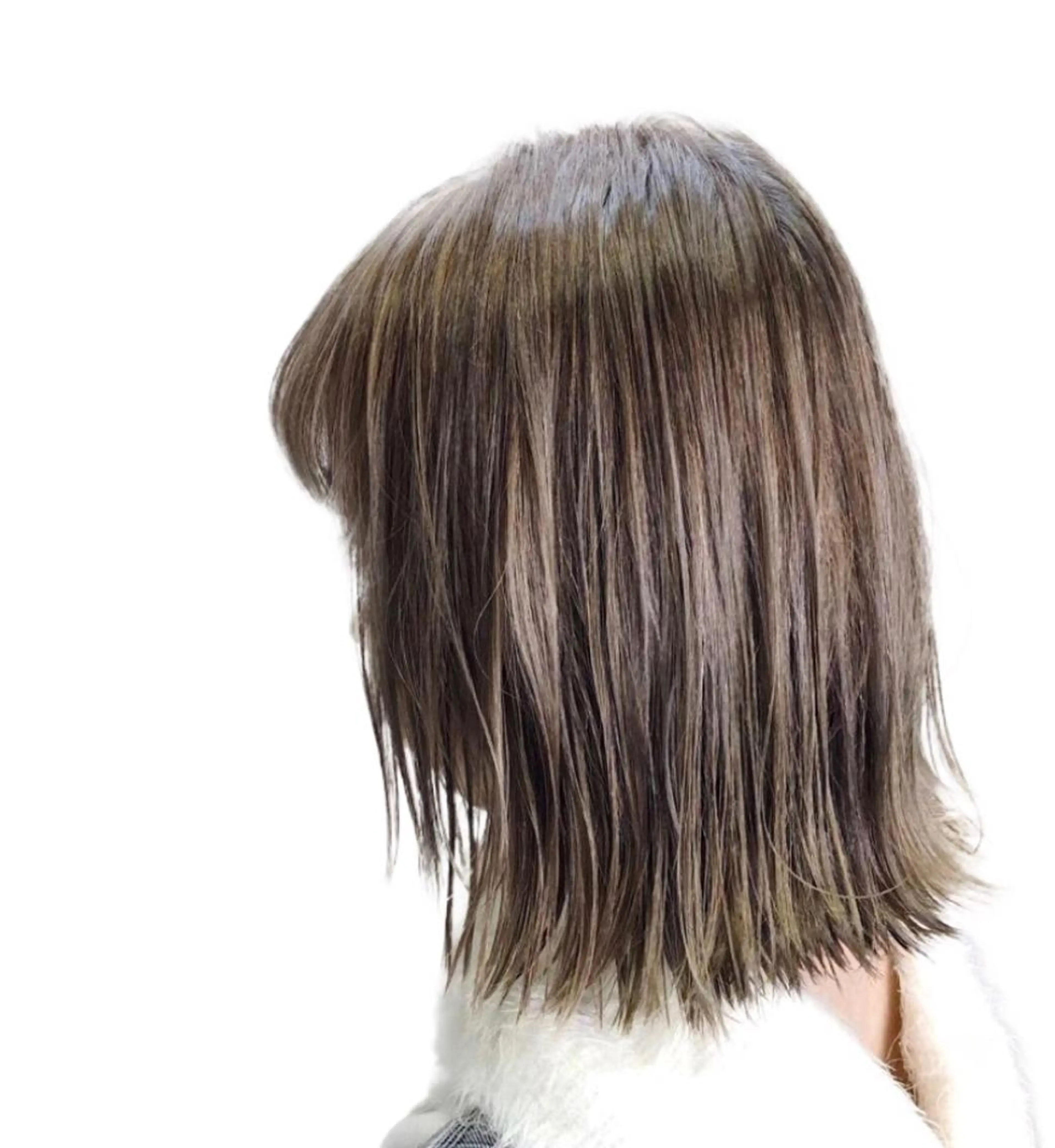 ミディアム カラー ケアブリーチ /髪質 改善/古橋圭史郎のヘアスタイル