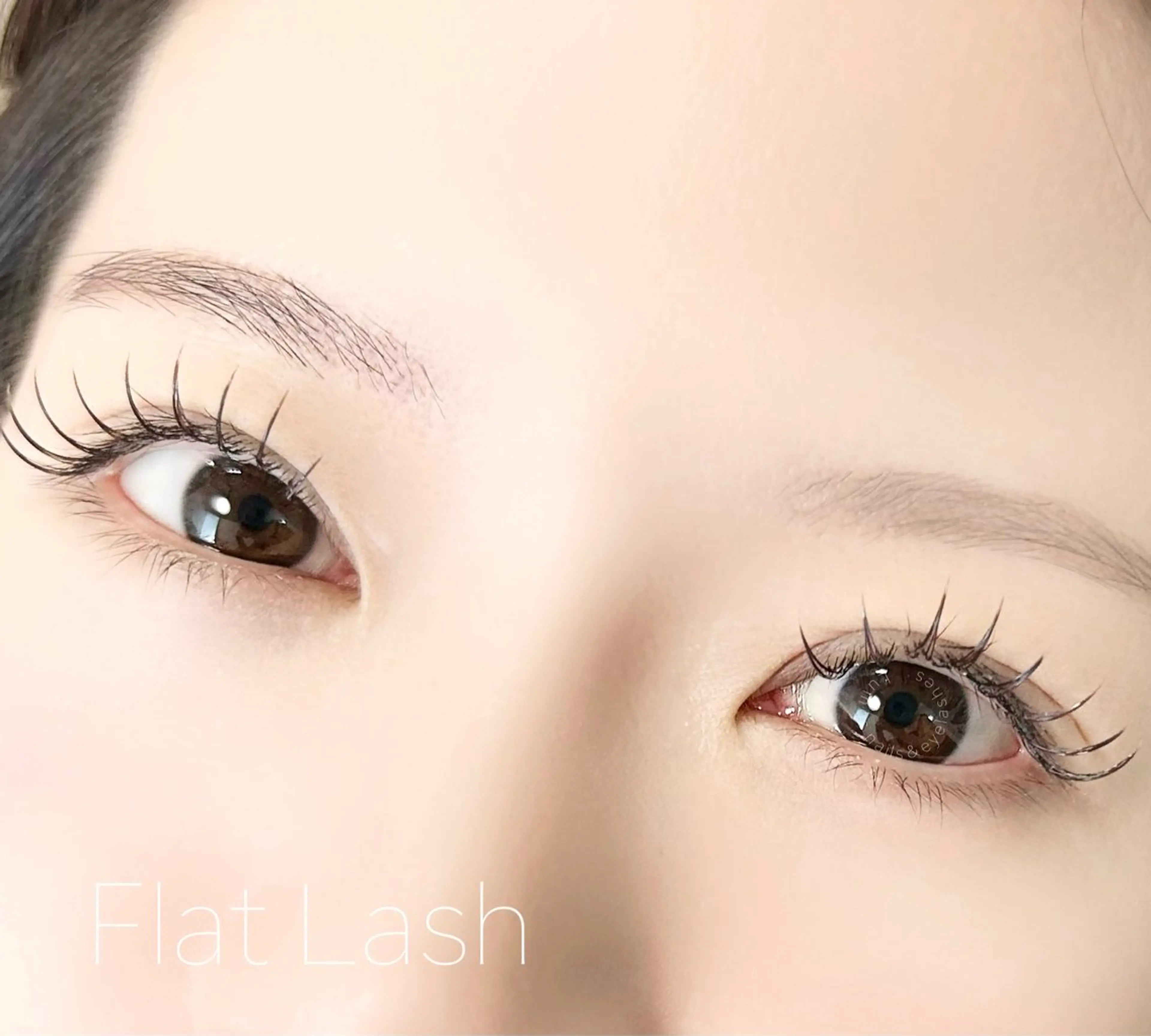 マツエク・マツパ フラットラッシュ マツエク Lumos nail&eyelash所属・Lumos Ayakaのマツエク・マツパデザイン