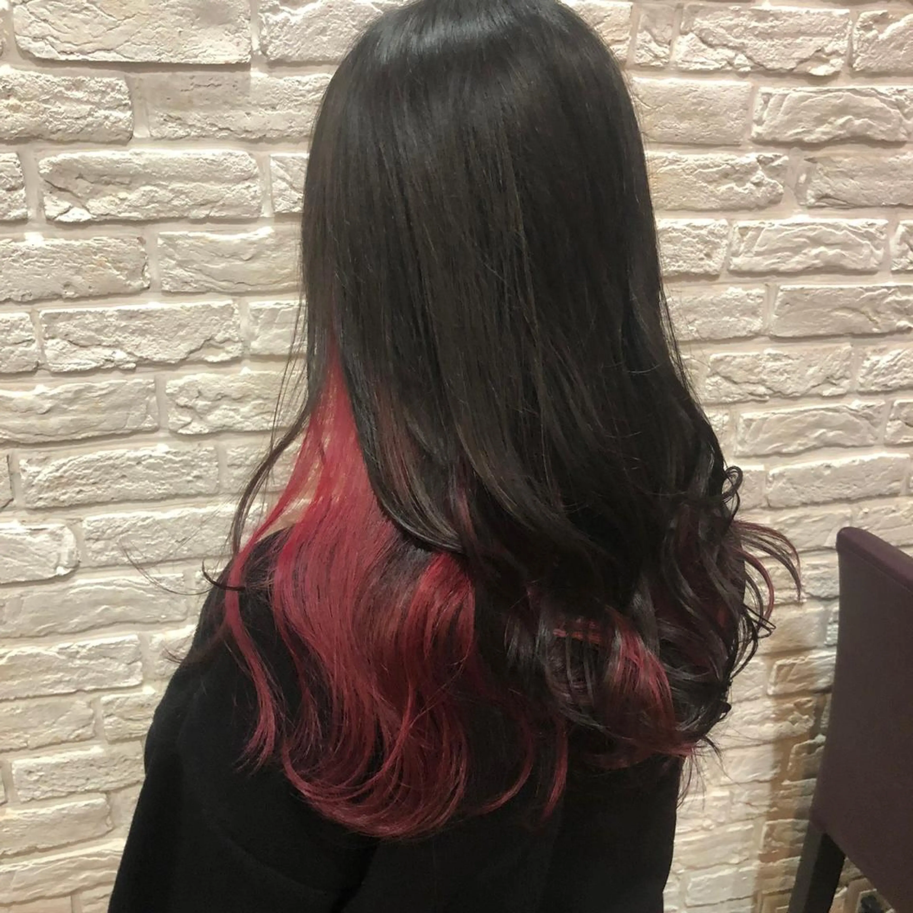 ロング カラー 齋藤 真由のヘアスタイル