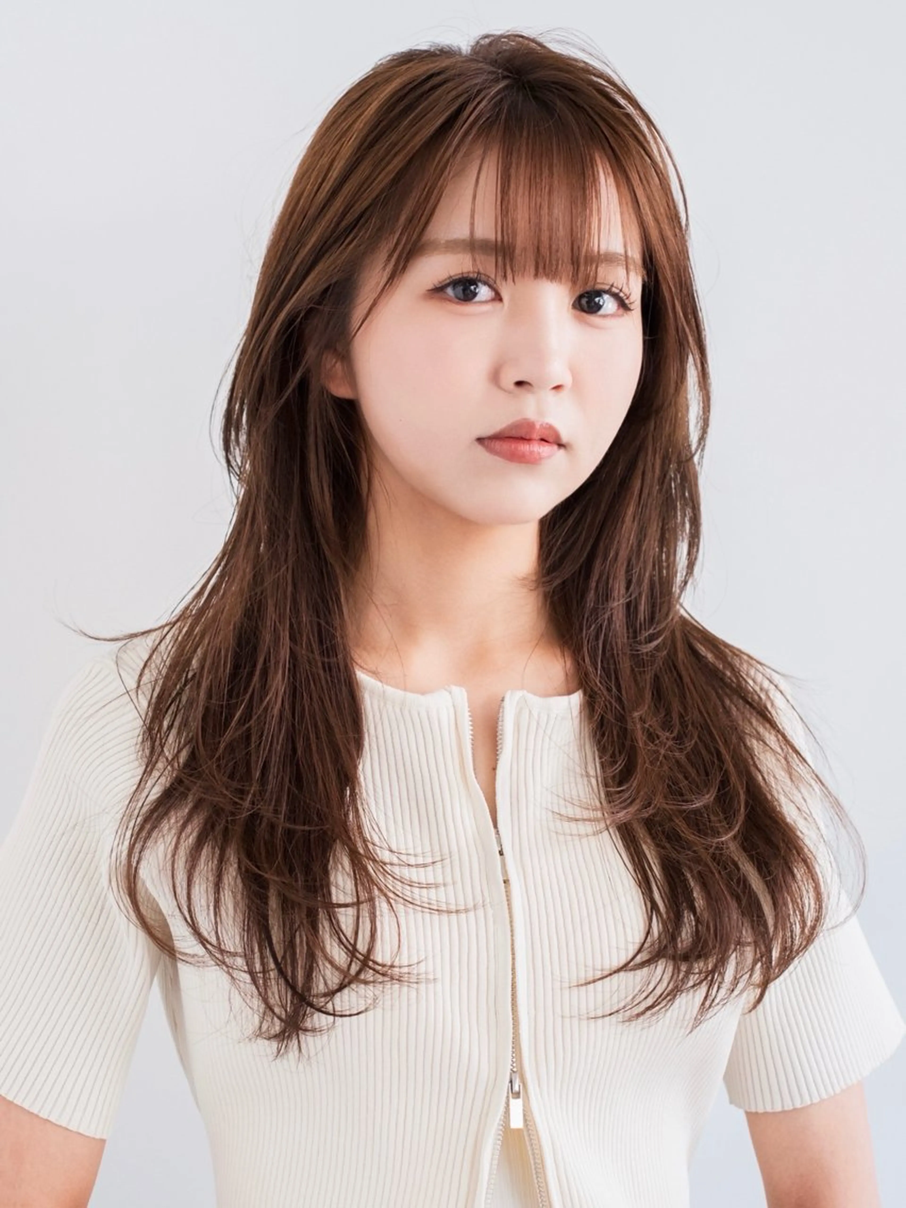 ロング カラー カット ヘアカラー techné所属・ショウタ/レイヤーカ ット/透明感カラーのヘアスタイル