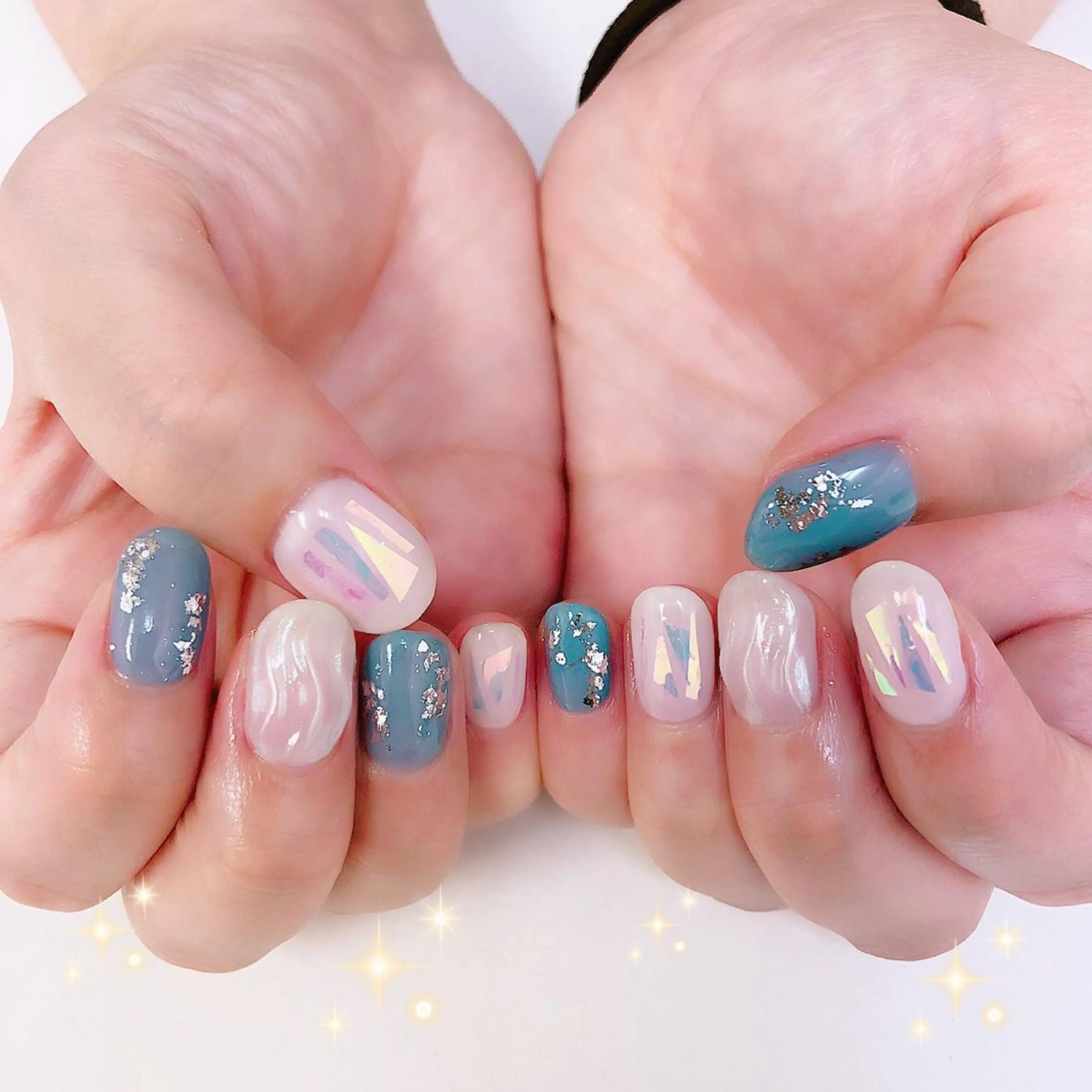 ネイル ニュアンスネイル ハンドネイル フットネイル mi chiのネイルデザイン