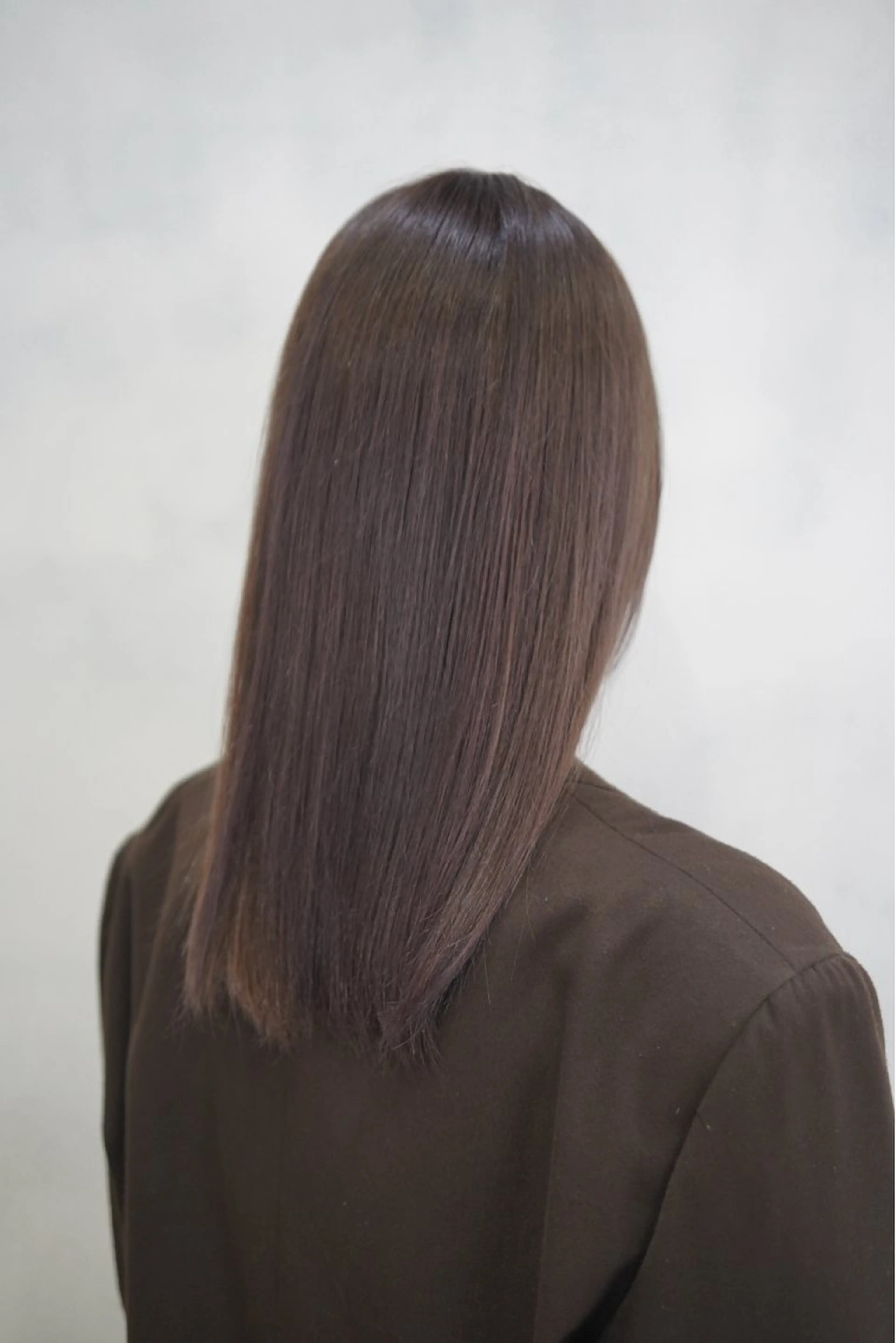 セミロング カラー ベージュカラー ブラウンカラー ブラウンベージュ ヘアカラー 京都/カラー/松野 翔のヘアスタイル