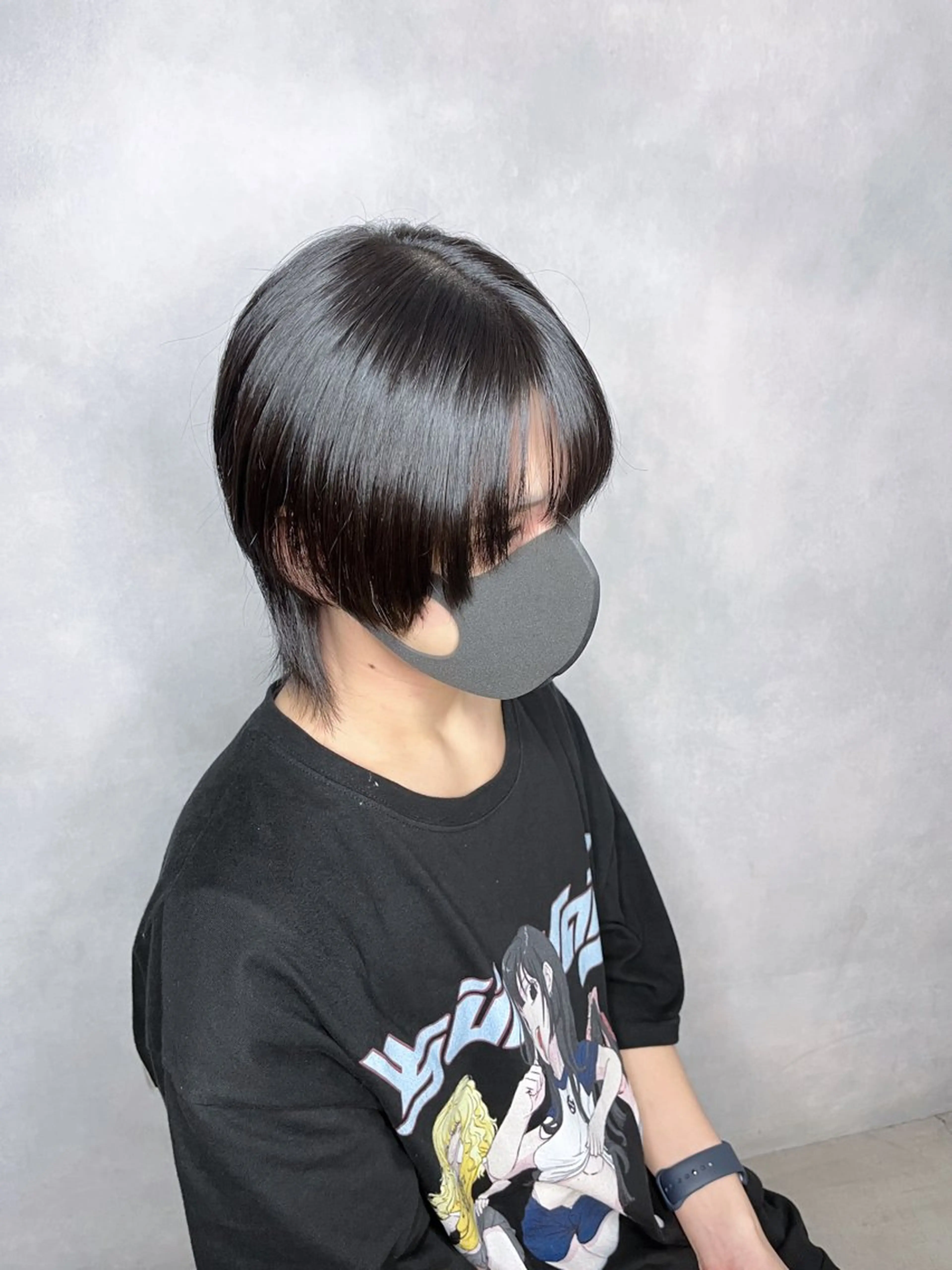 ショート メンズ カット 大阪韓国メンズ特化 LUNAのヘアスタイル