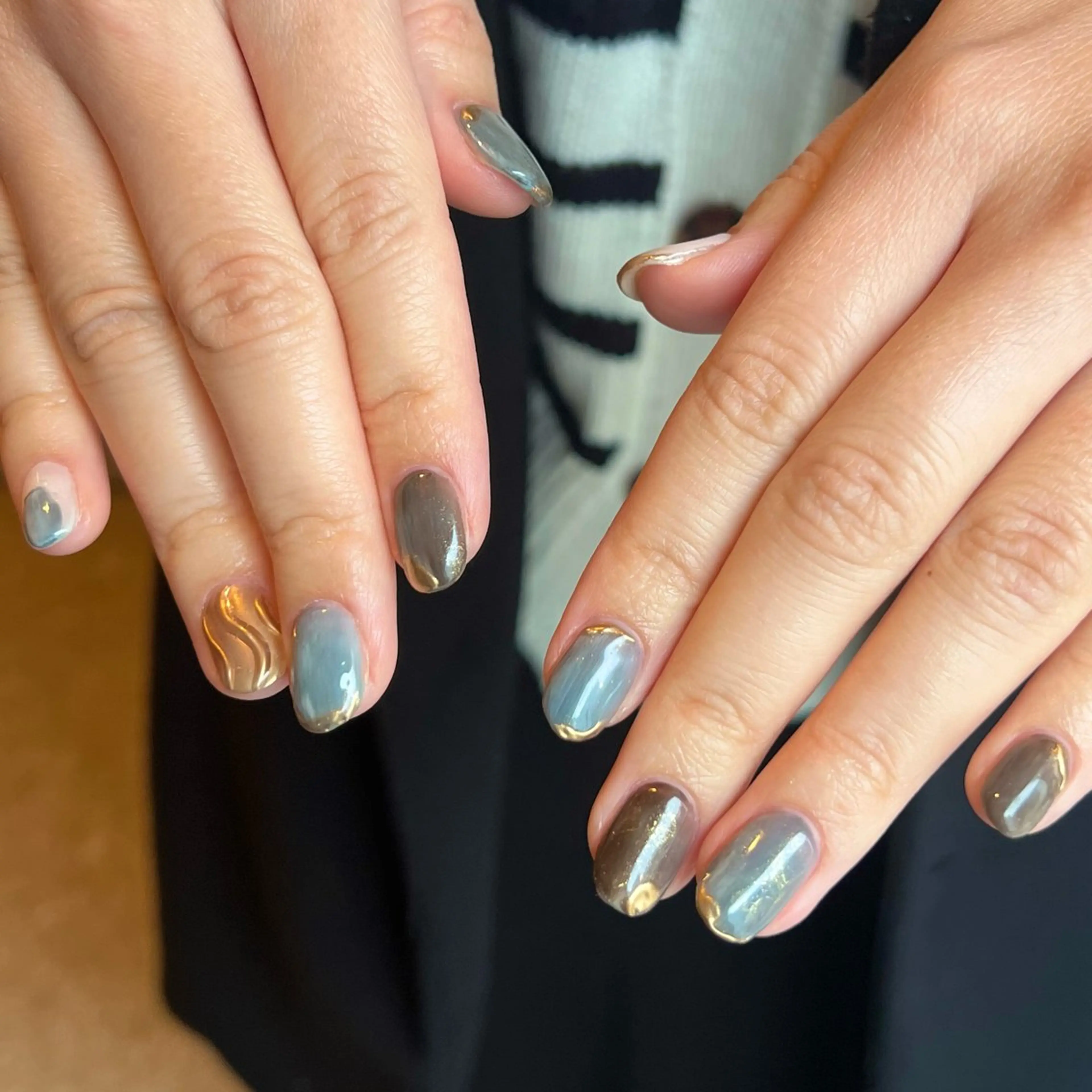 ネイル ニュアンスネイル Yarm As Etel　。のネイルデザイン