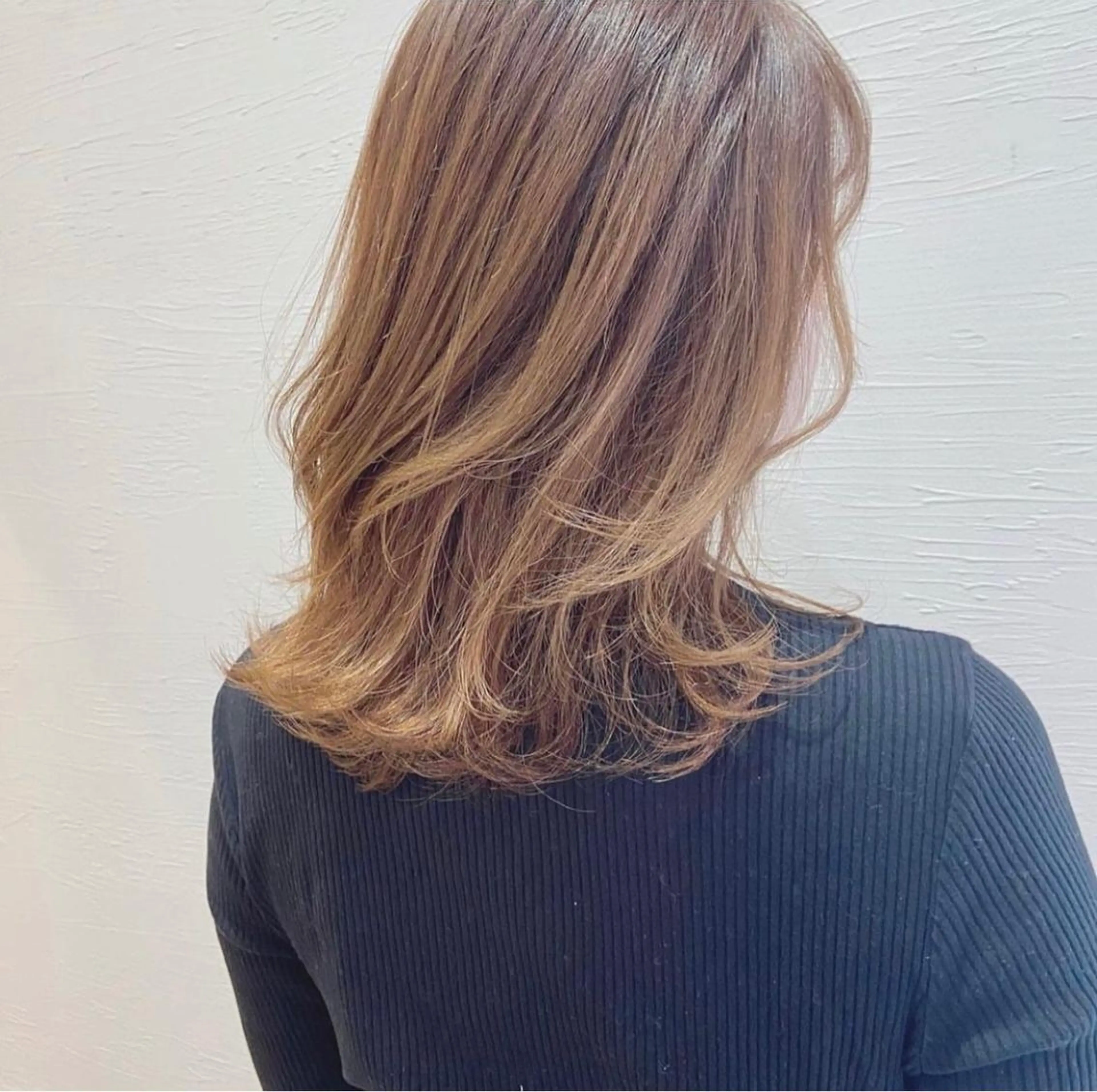 セミロング 田中 美優のヘアスタイル