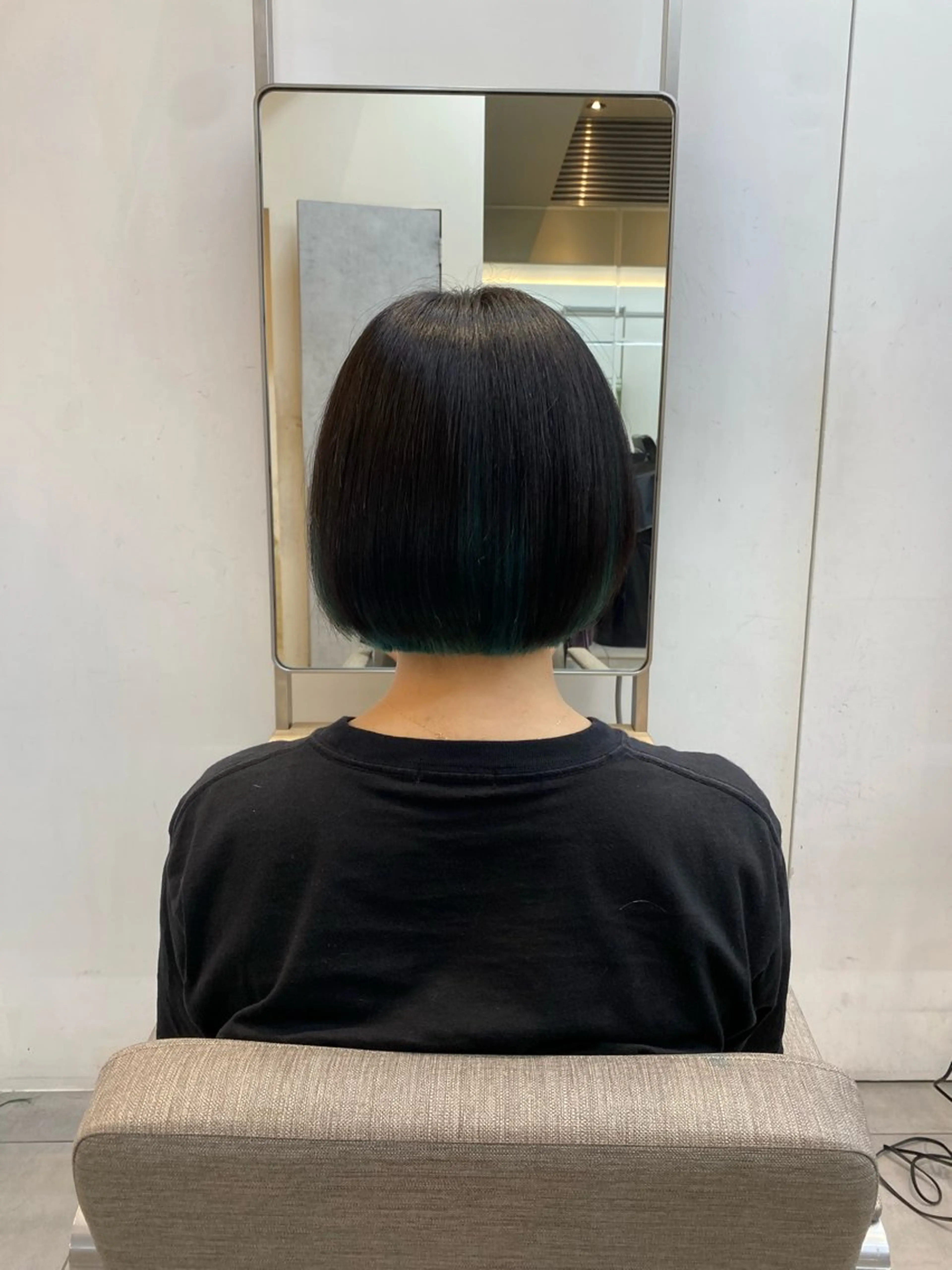 ショート カット nok所属・レイヤー/ベージュ/ どますず🌺のヘアスタイル