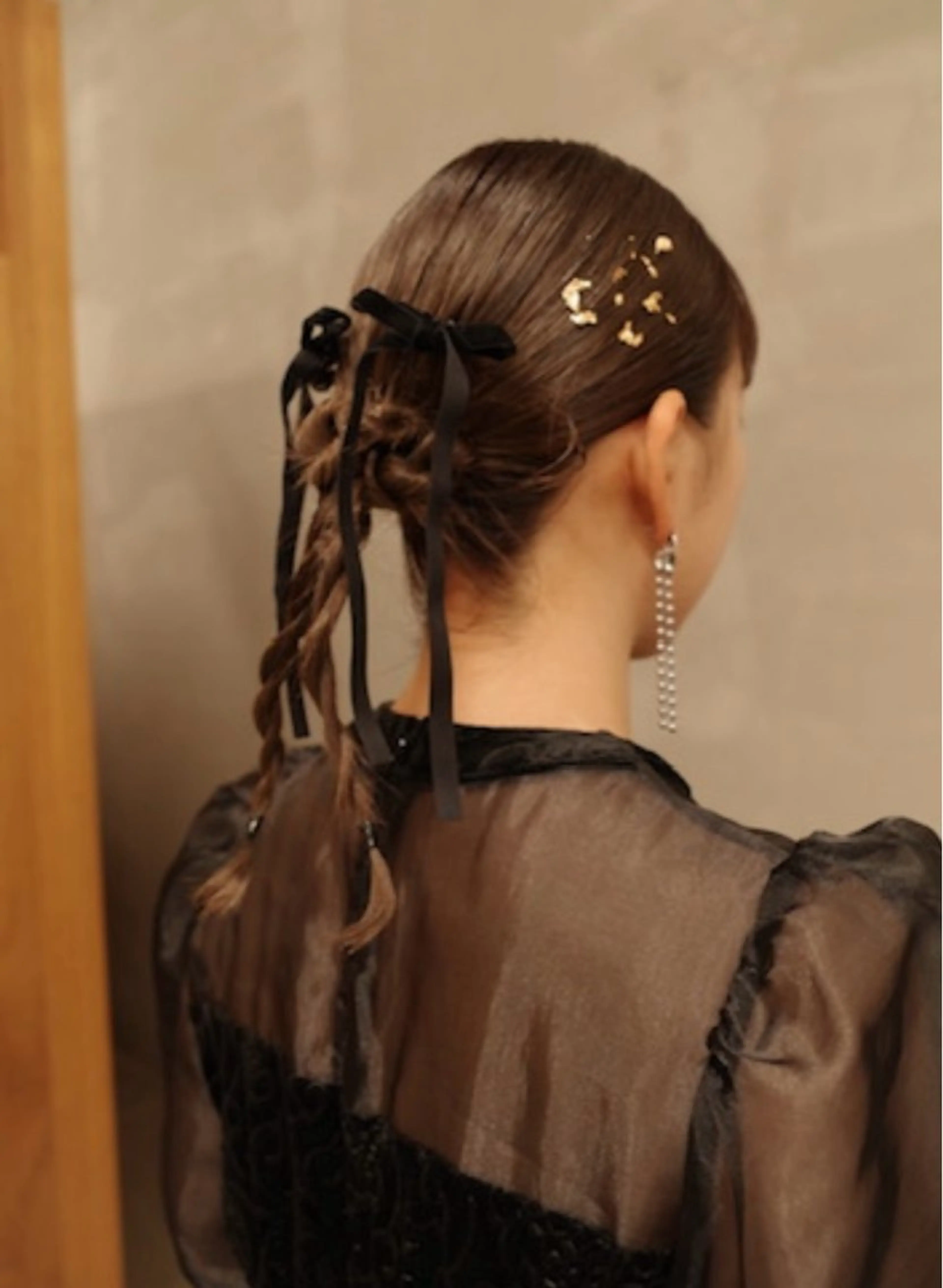 ヘアアレンジ 柔らかいオリーブ🍃 カラーNatsumiのヘアスタイル