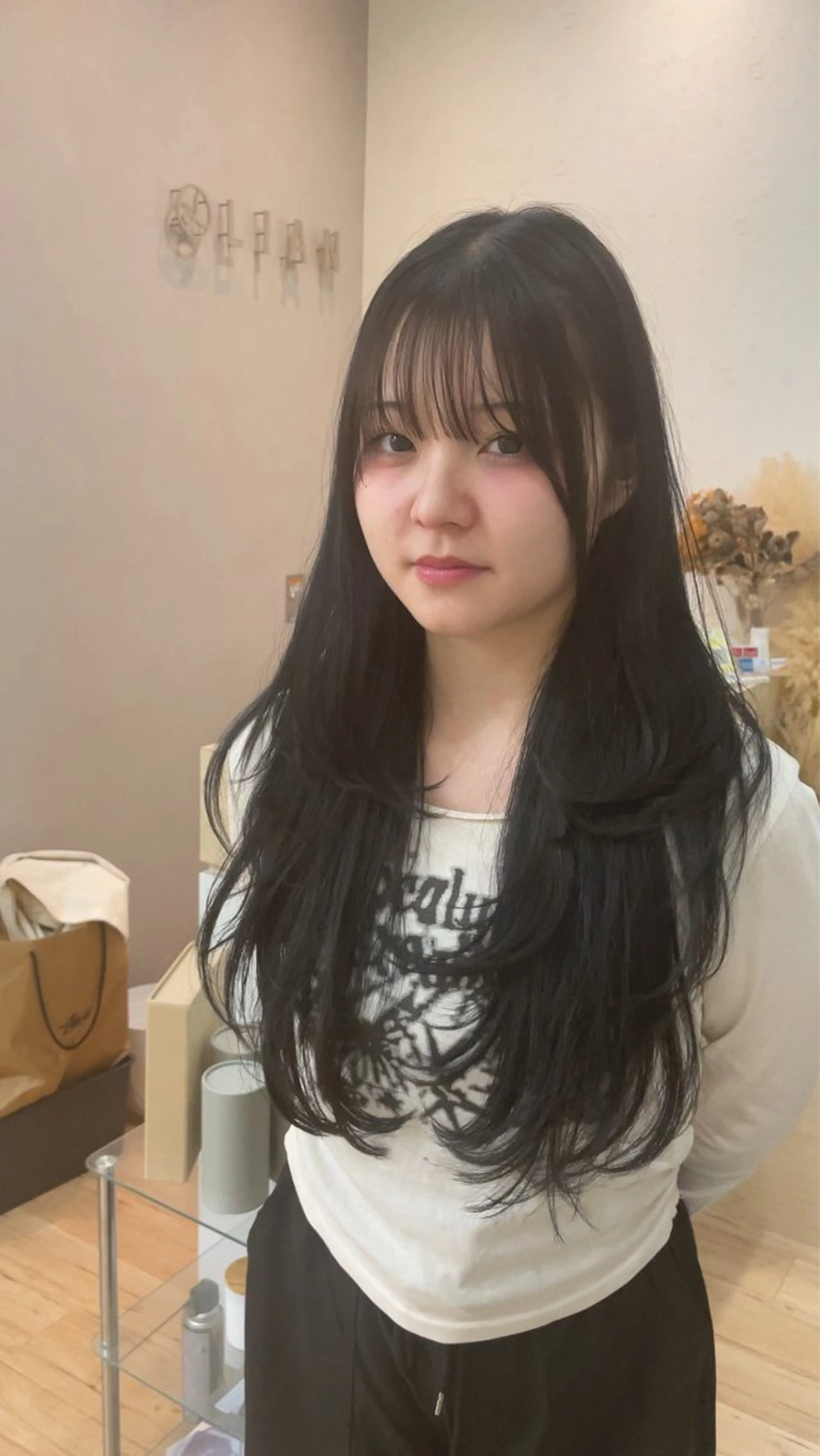 カット＋ワンカラー＋超音波トリートメントの写真