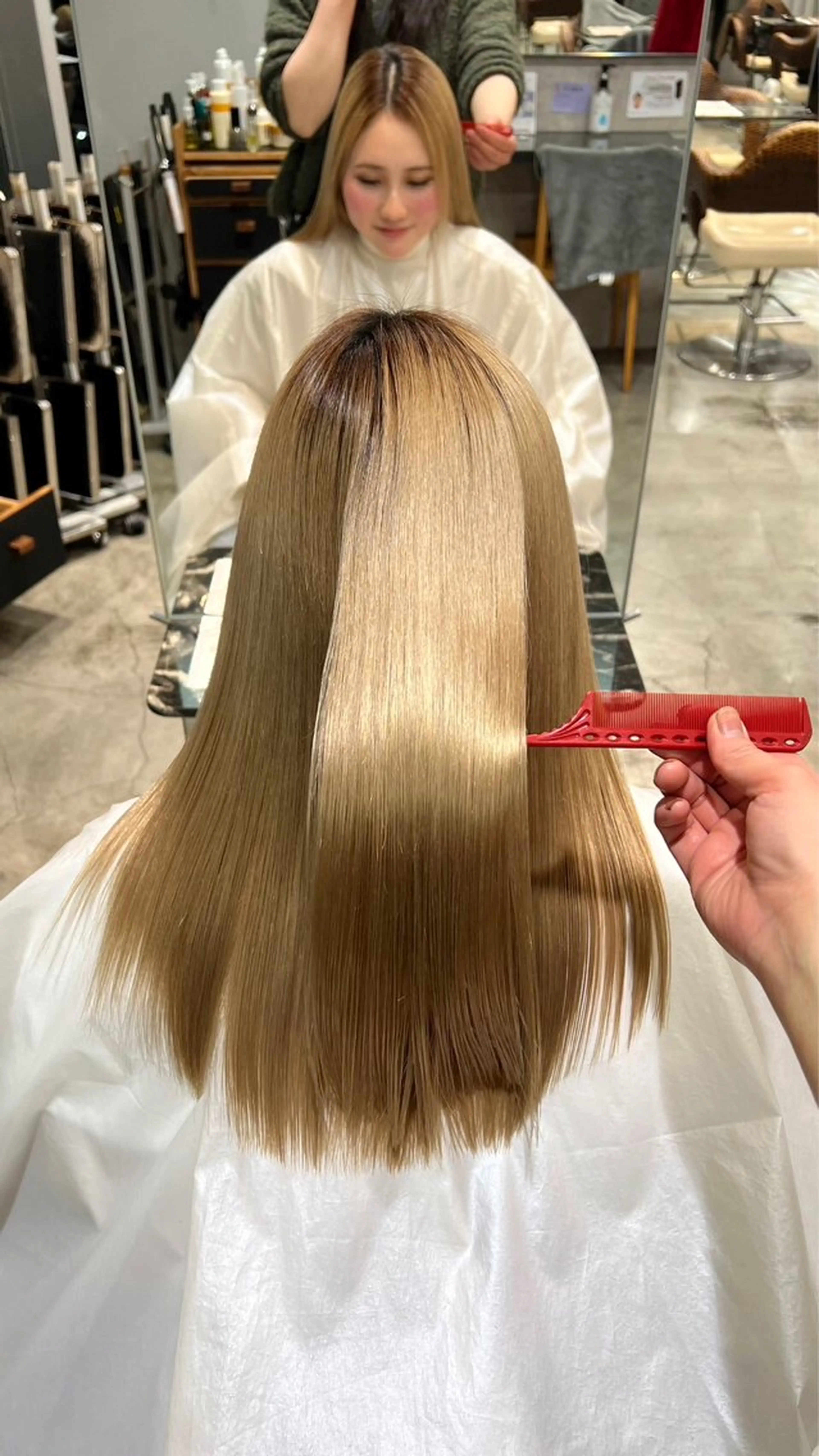 セミロング 髪質改善 トリートメント トリートメント cura所属・Cura✨ RIN⋆⸜🔔⸝‍⋆のヘアスタイル