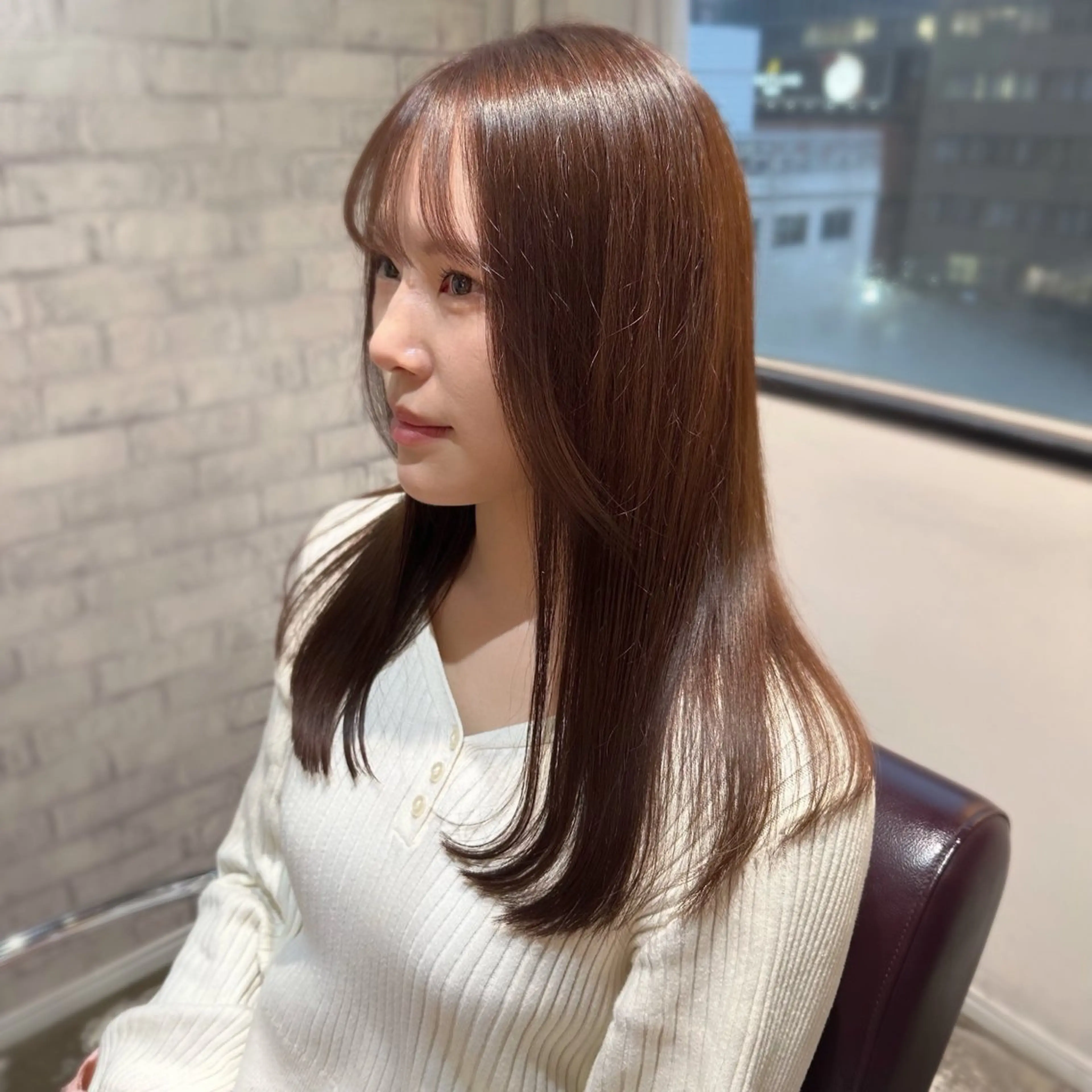 ロング 艶感カラー/レイヤー 💖心斎橋/Sakiのヘアスタイル