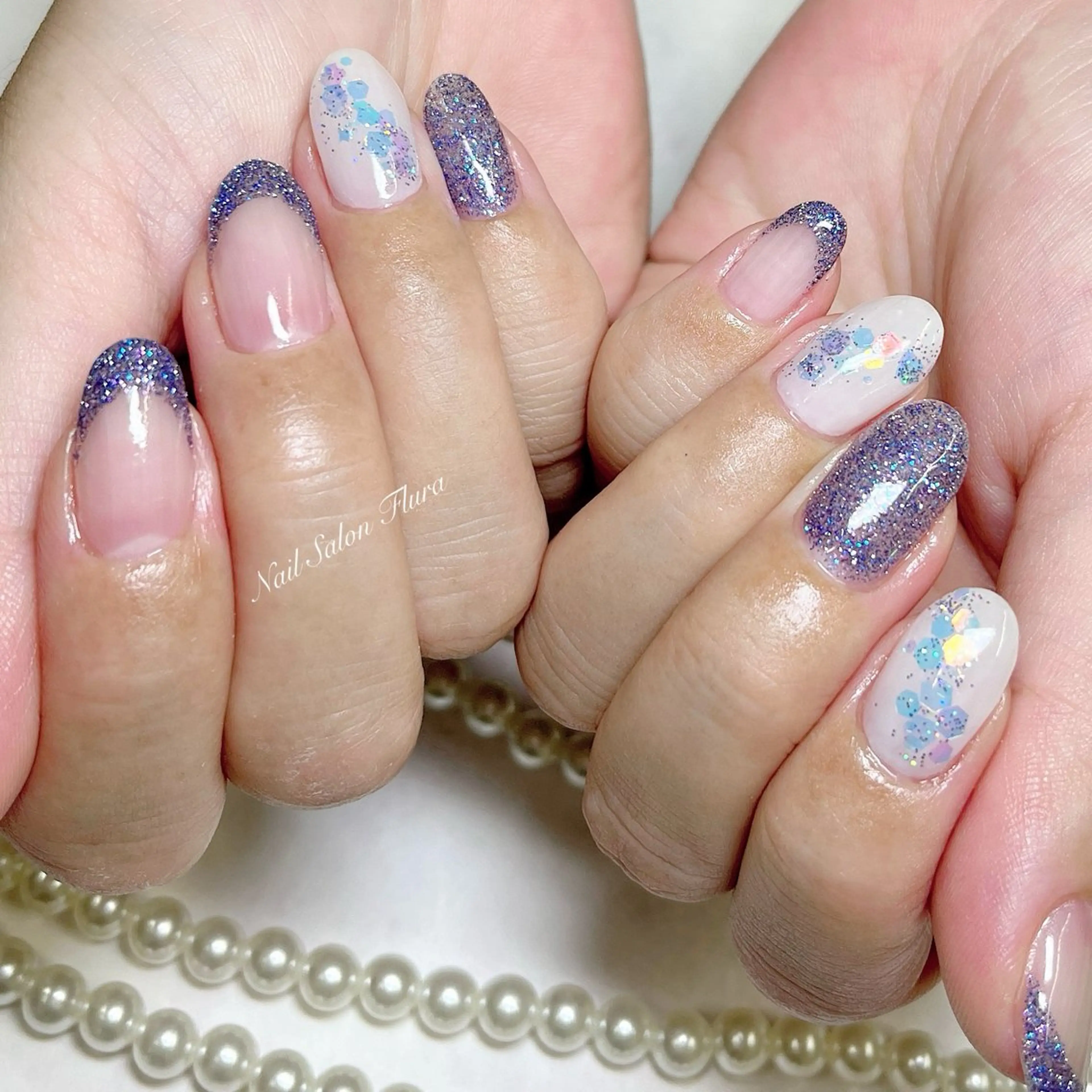 ネイル フラッシュネイル NAILSALON Flura所属・NailSalon Fluraのネイルデザイン