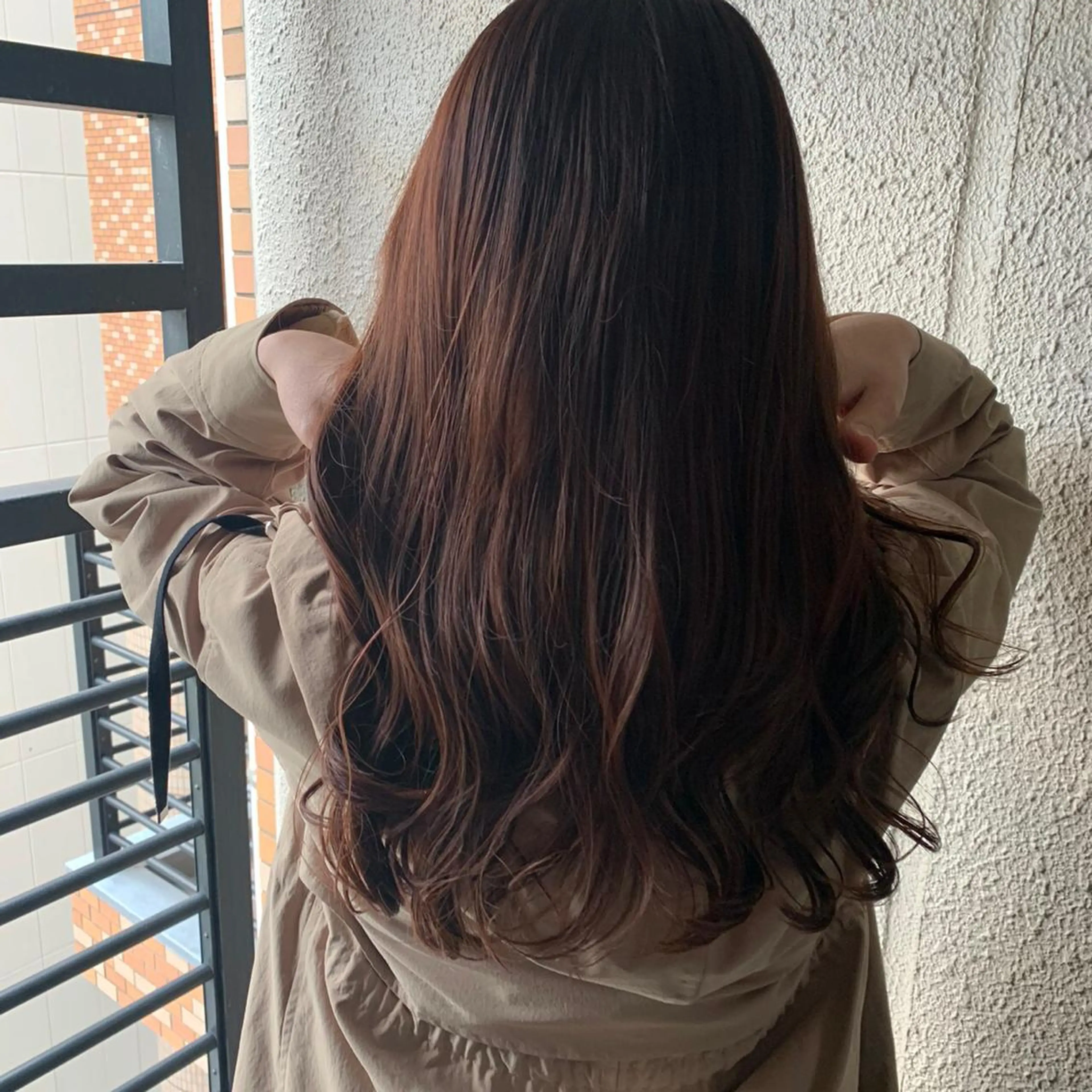 セミロング カラー chouette シュエットのヘアスタイル