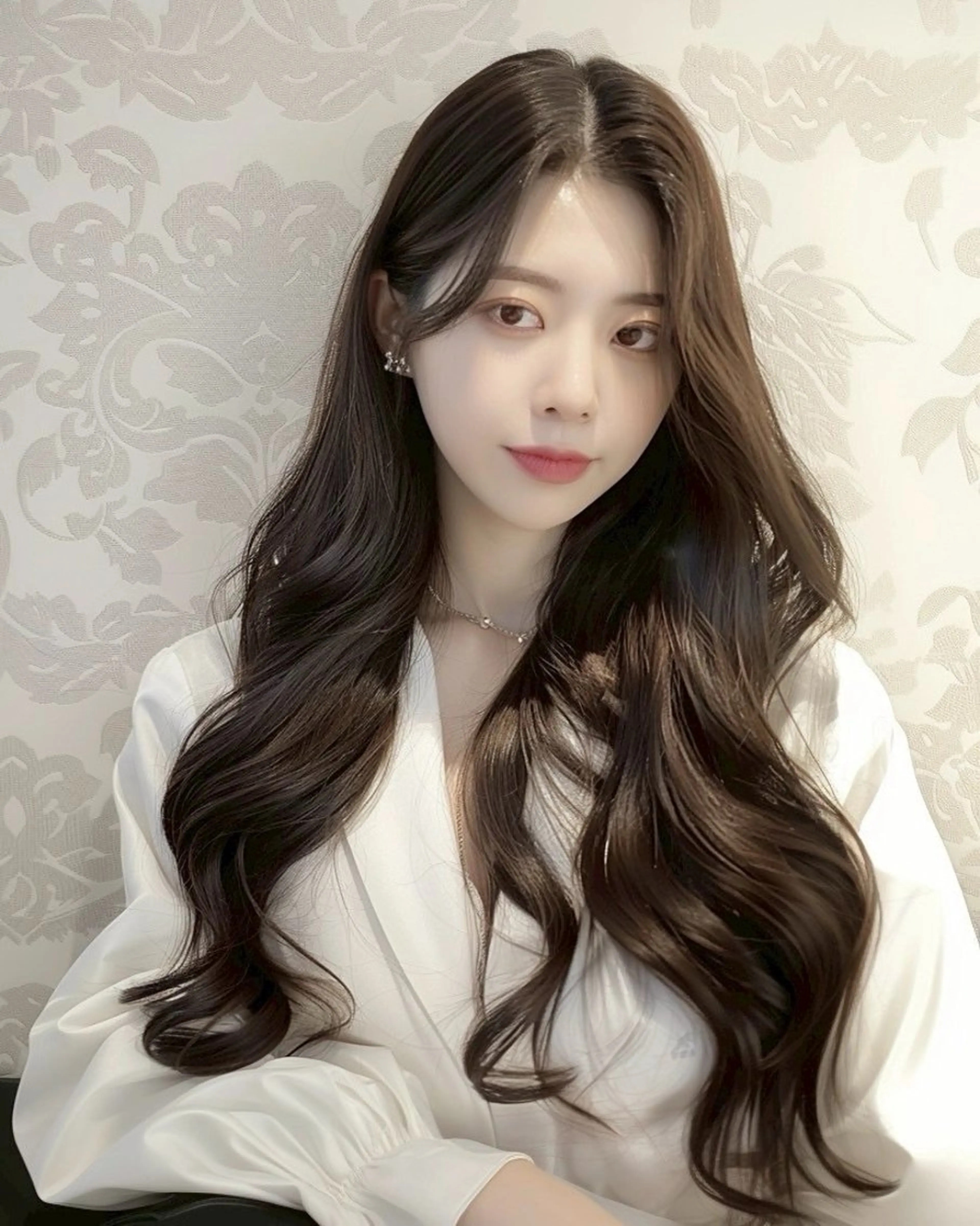 ロング カラー ヘアカラー トリートメント 新 心寧のヘアスタイル