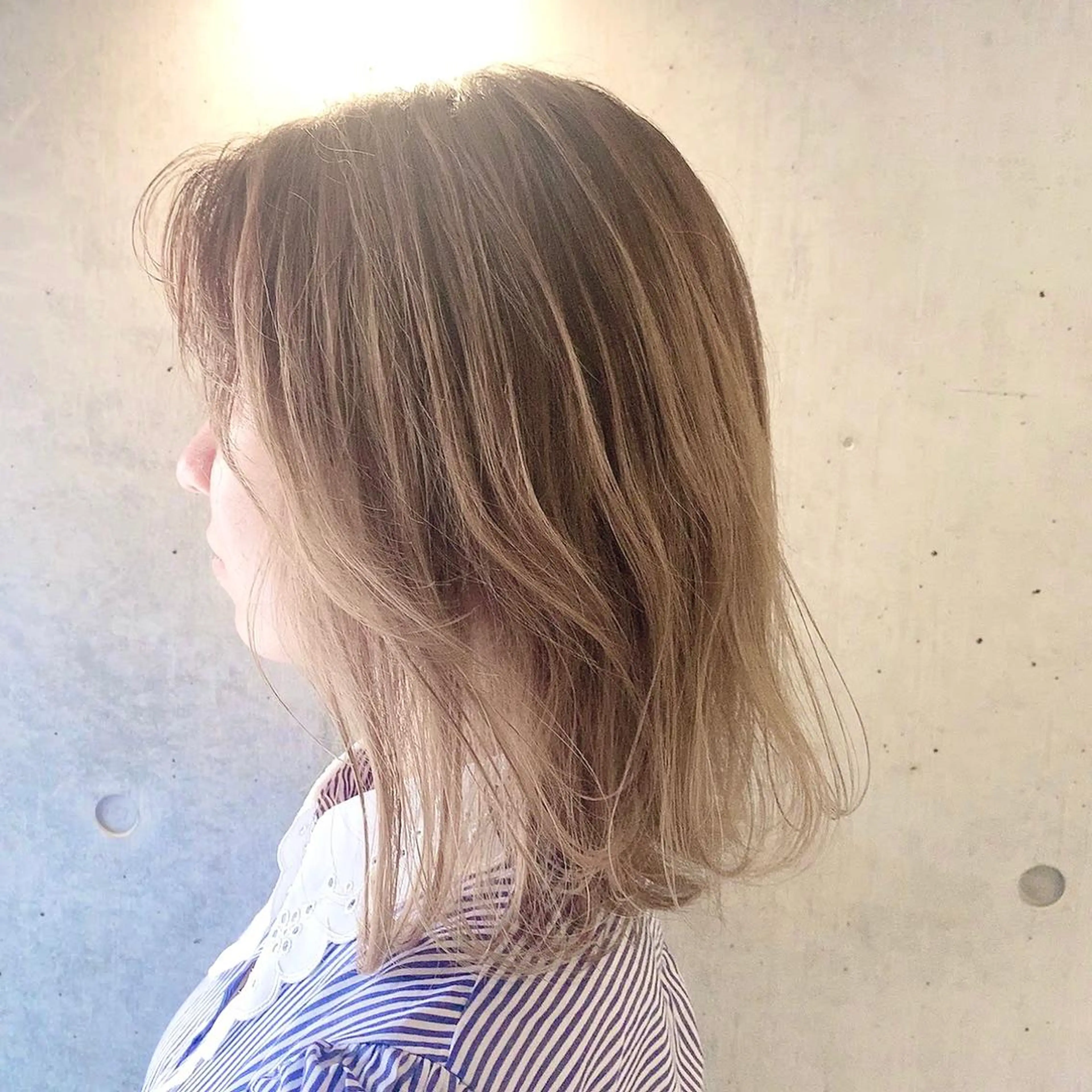 カラー 🫧BUBBLES 新所沢　かとうゆきのヘアスタイル