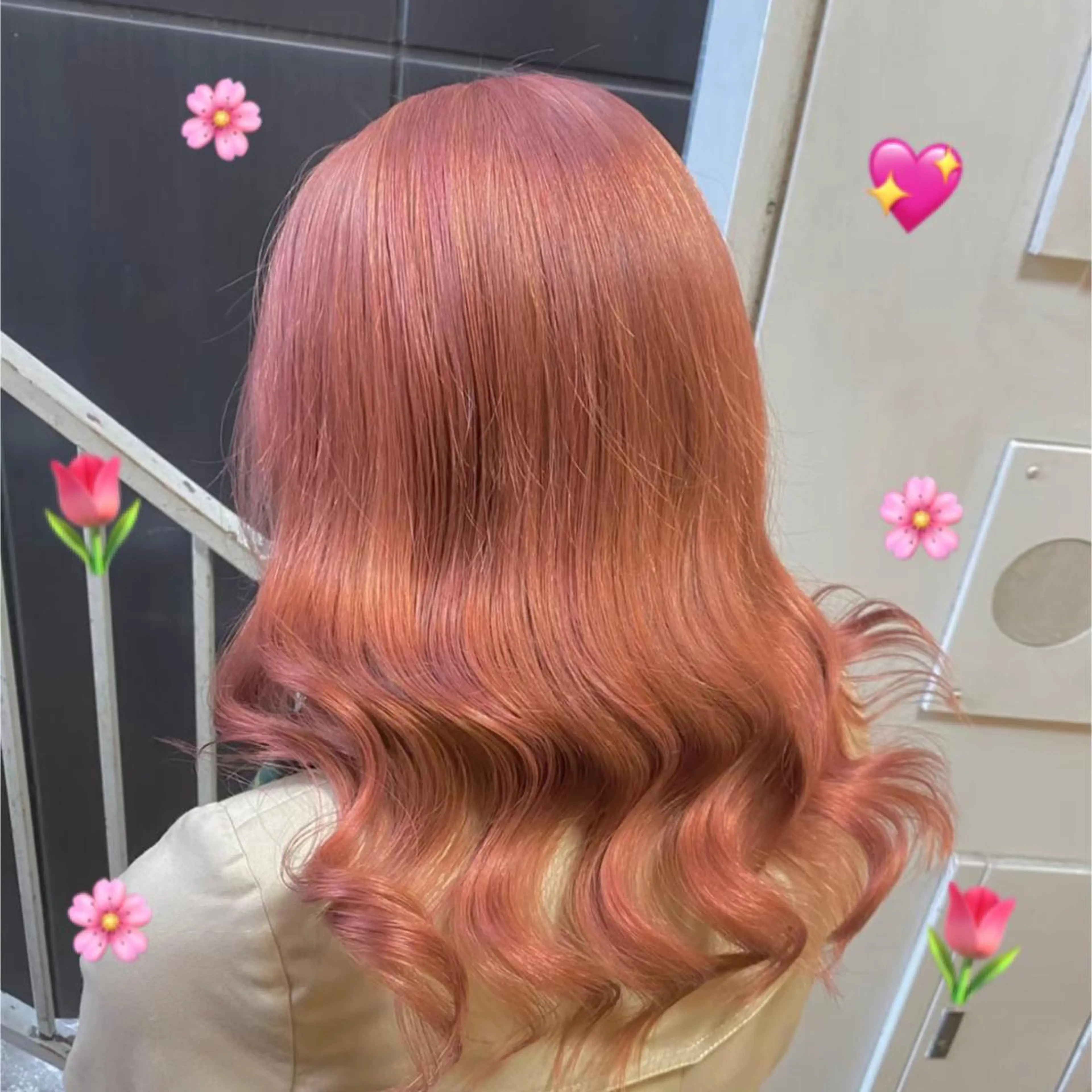 セミロング カラー 🖤韓国艶髪 RINA🖤のヘアスタイル