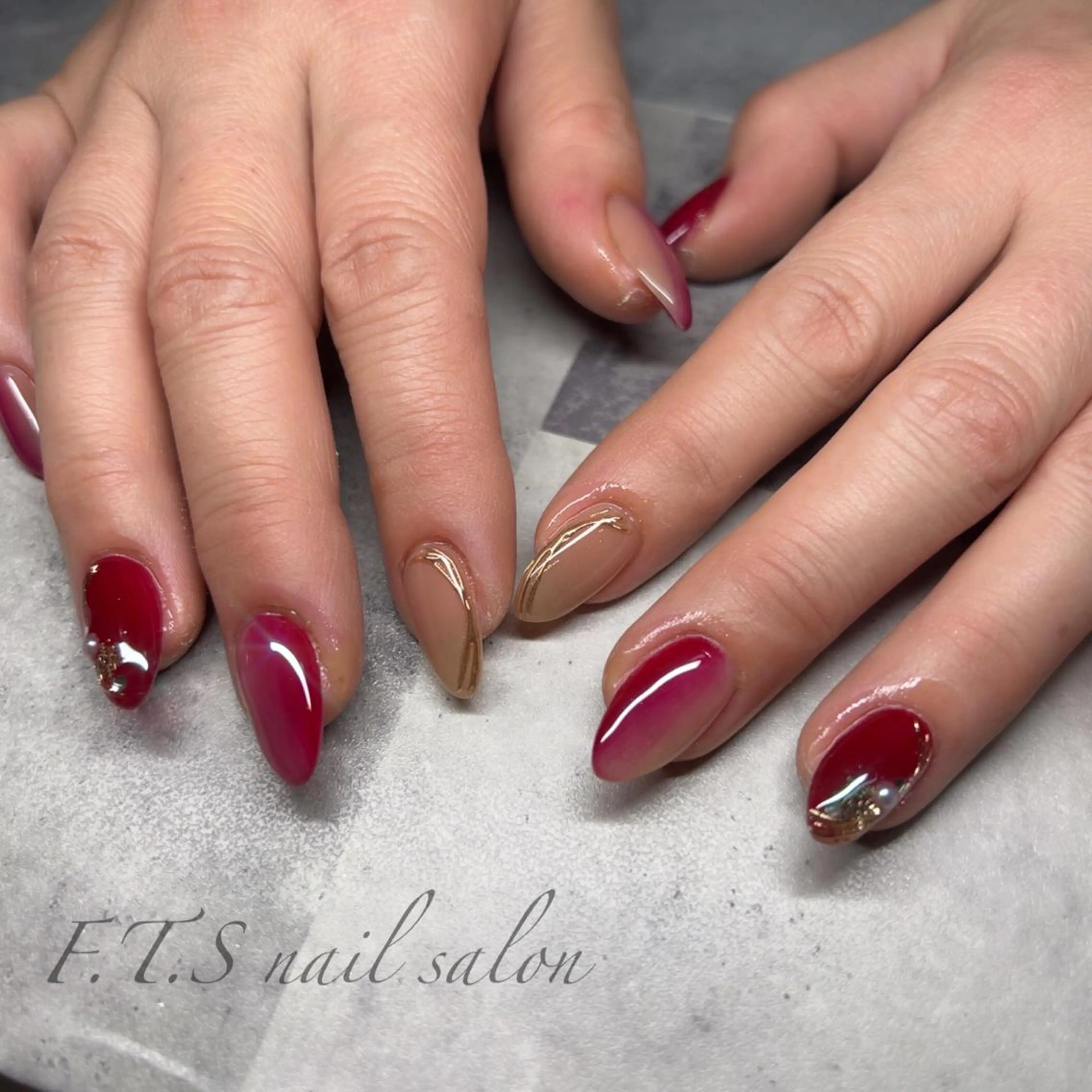 ネイル ハンドネイル F.T.S nailのネイルデザイン