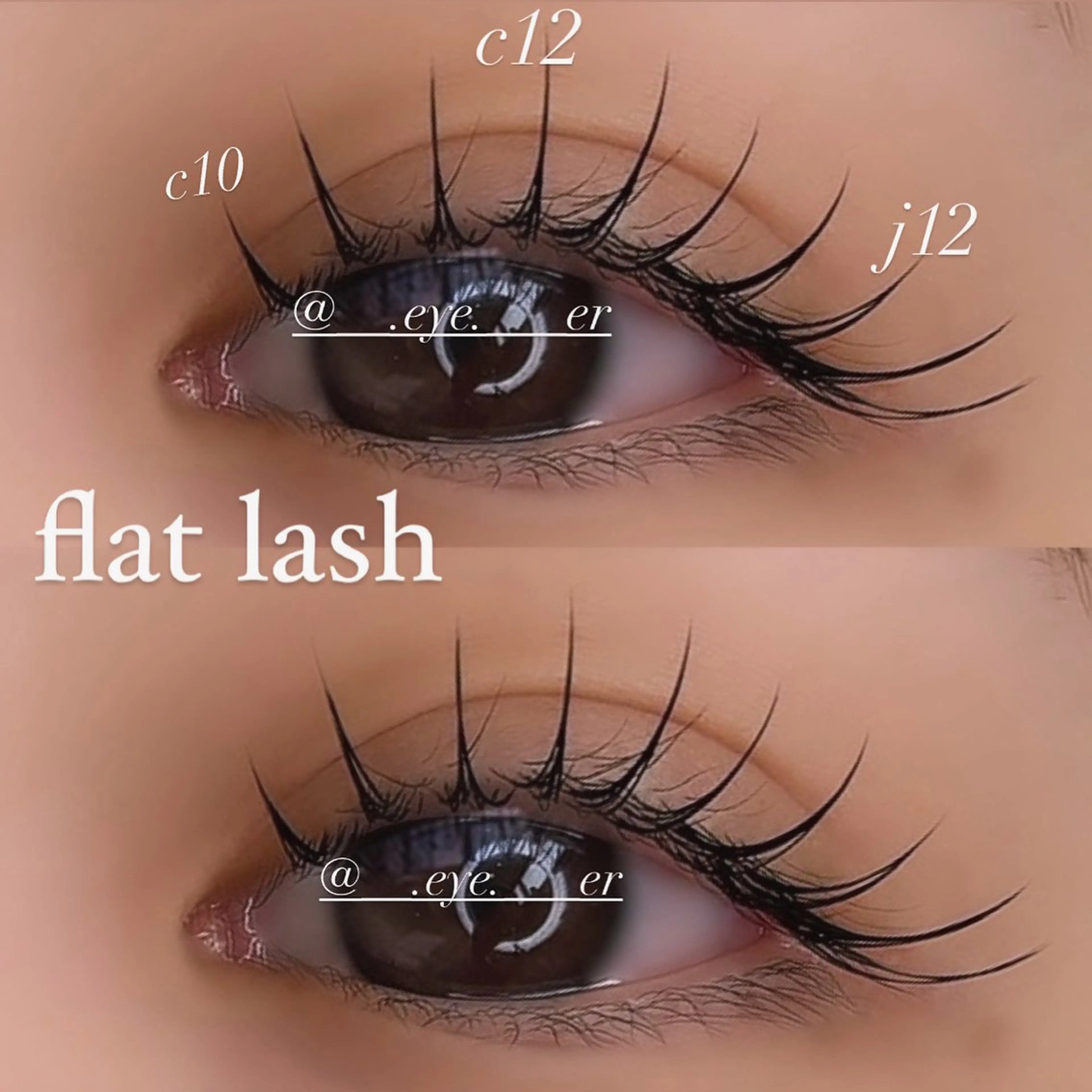 マツエク・マツパ LAUREL川崎店 ERIKO🐰束感♡のマツエク・マツパデザイン