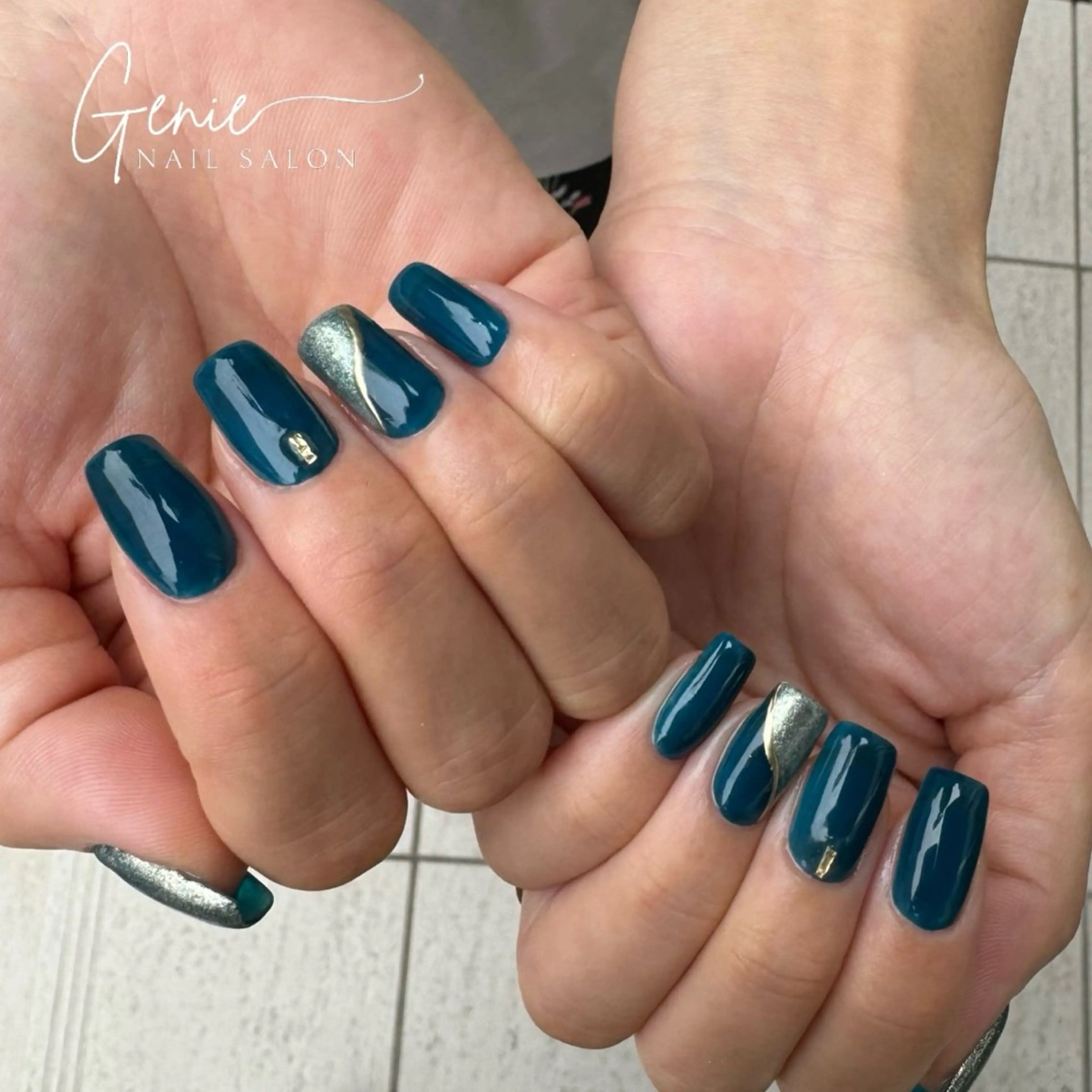 ネイル シンプルネイル Nail salon Genie所属・Nail salon Genieのネイルデザイン