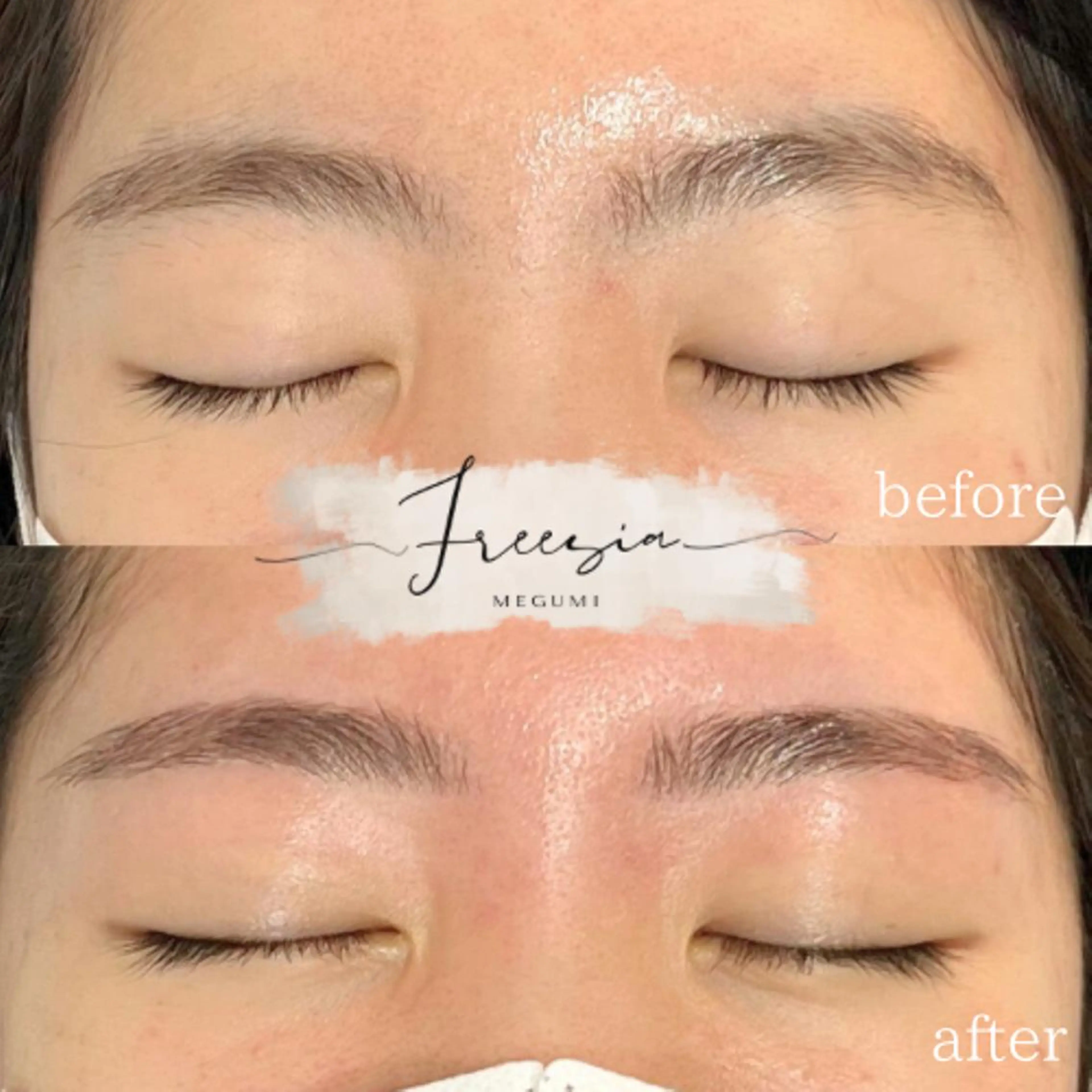 アイブロウ ワックス脱毛 当日予約も歓迎⭕️ Megumiのネイルデザイン